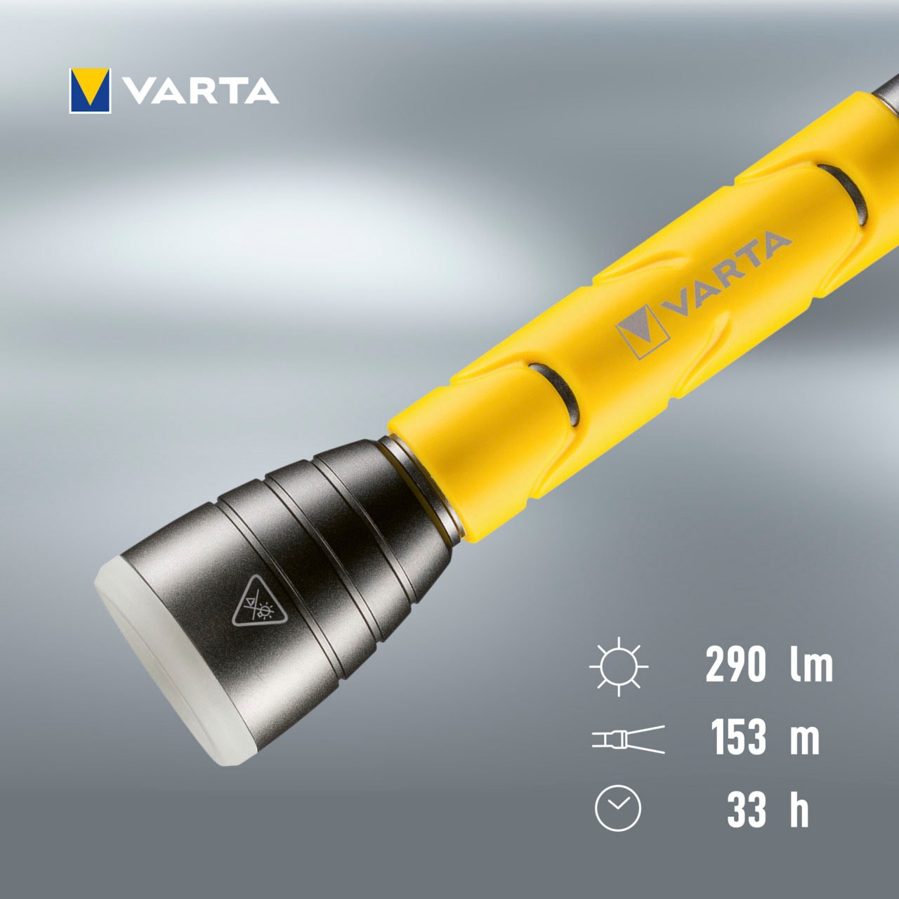 VARTA Taschenlampe »Outdoor Sports F20 Taschenlampe inkl. 2x LONGLIFE Power AA Batterien«