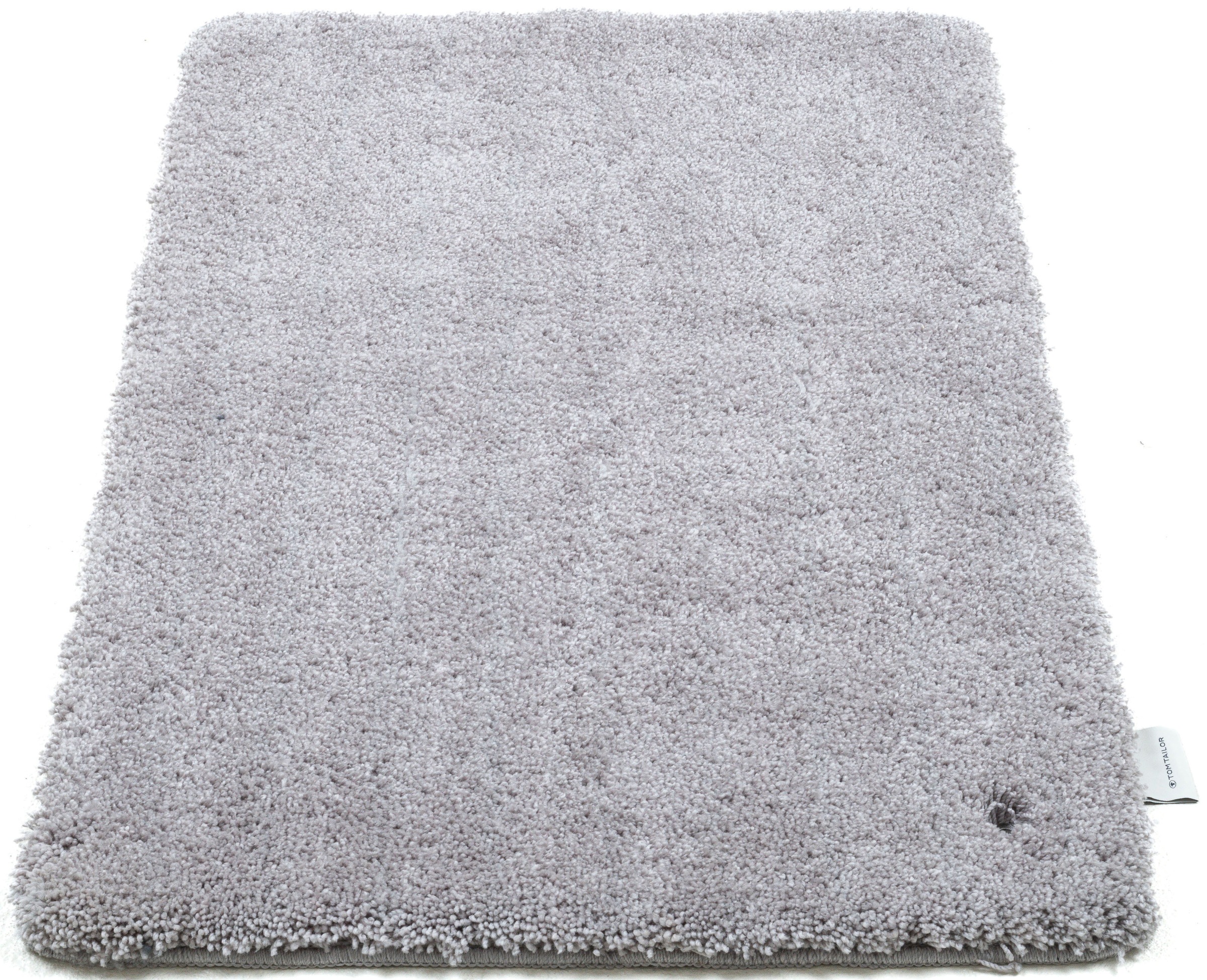 TOM TAILOR HOME Badematte »Cozy Bath UNI«, rutschhemmend beschichtet, fußbodenheizungsgeeignet, Badteppich, Uni Farben, rechteckig, rund und oval erhältlich