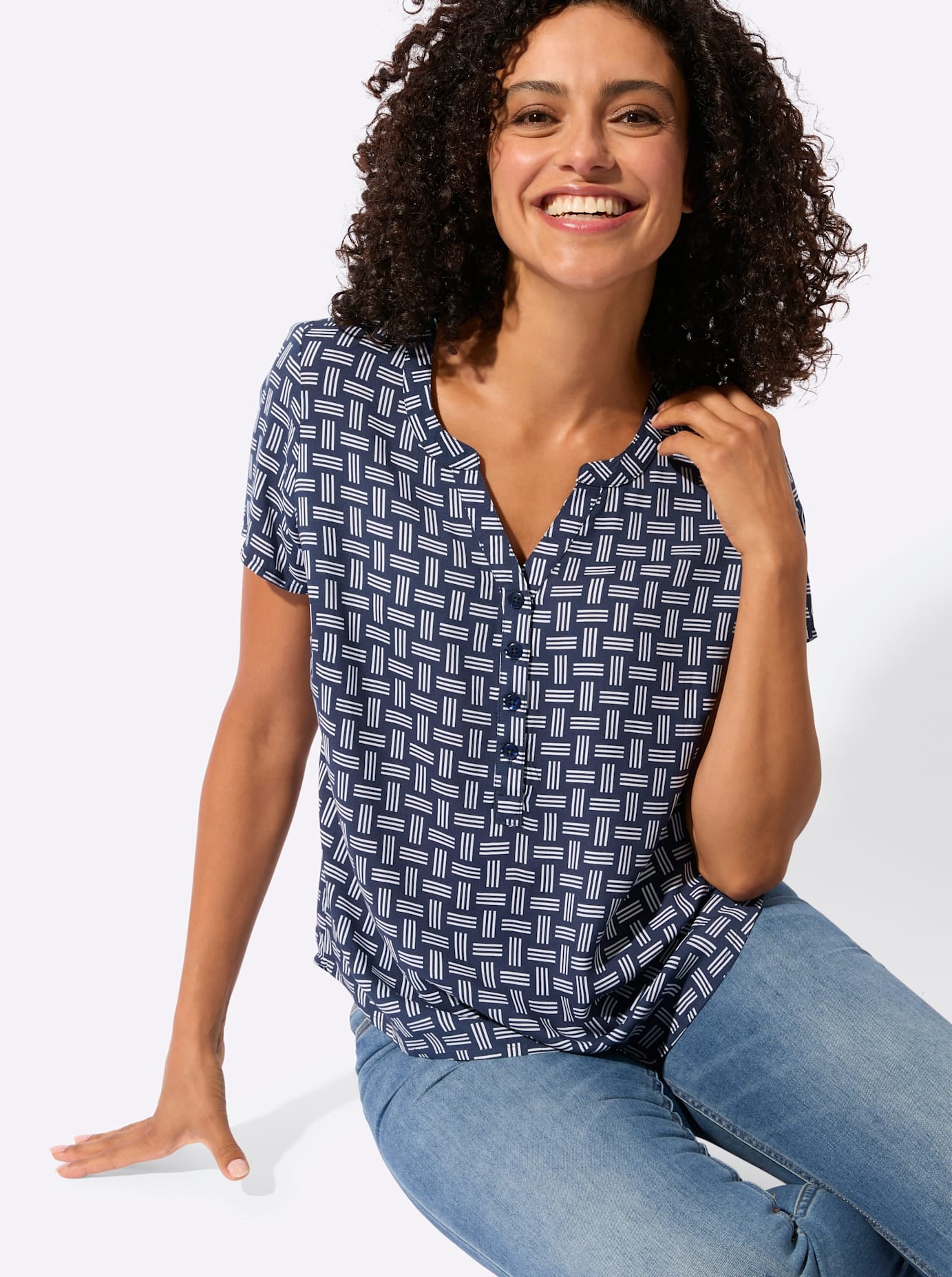 Casual Looks Druckbluse