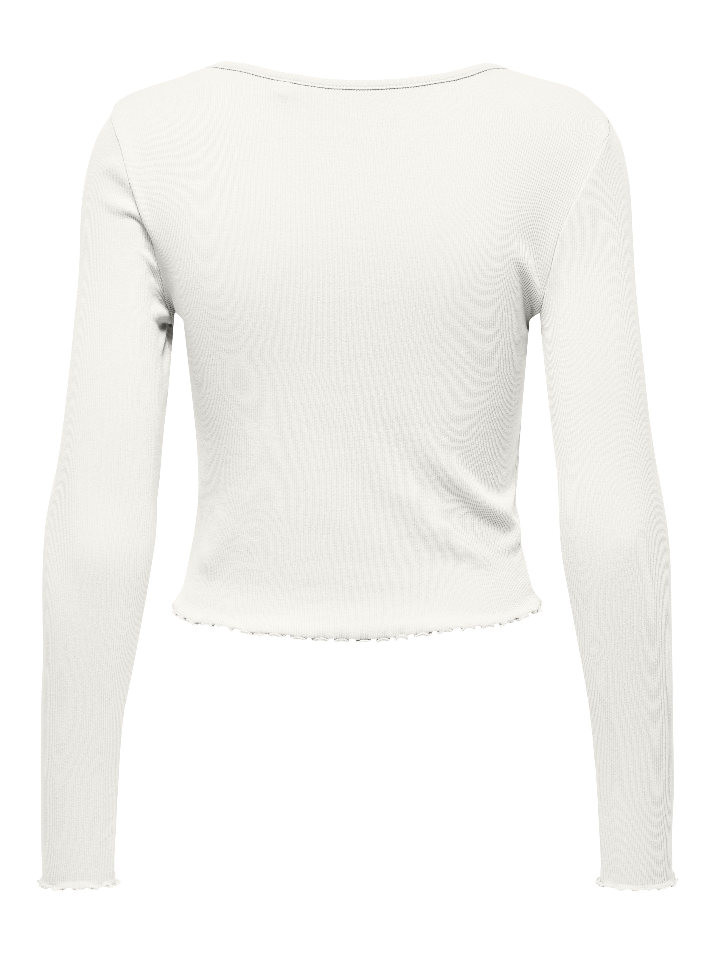 ONLY Langarmshirt »ONLBETTY L/S V-NECK TOP CC JRS«