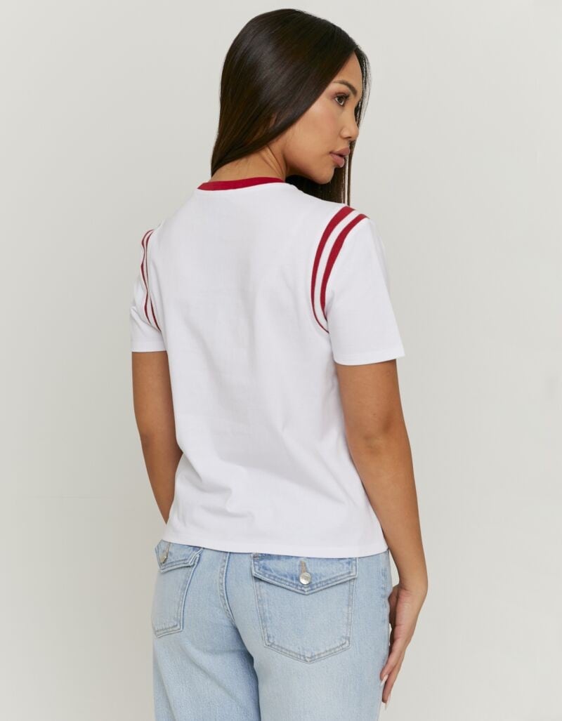 Tally Weijl T-Shirt »STSCOORCUN2« Baumwolle , Statement-Shirt mit Rundhals-Ausschnitt und Druck