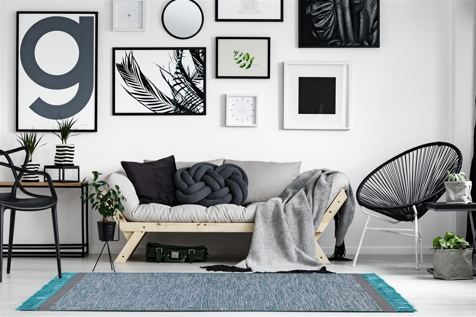 Arte Espina Teppich »Nomad 8064« rechteckig 11 mm Höhe Handgemachter Fransenteppich in neutralem Design