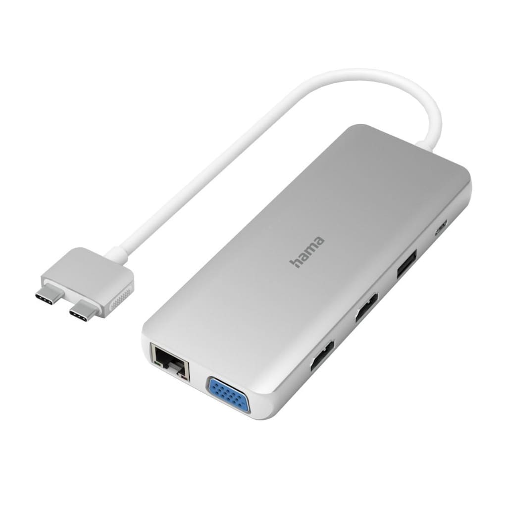 Hama Laptop-Dockingstation »USB-C Multiport Apple MacBook Air und Apple MacBook Air Pro, 12 Ports«