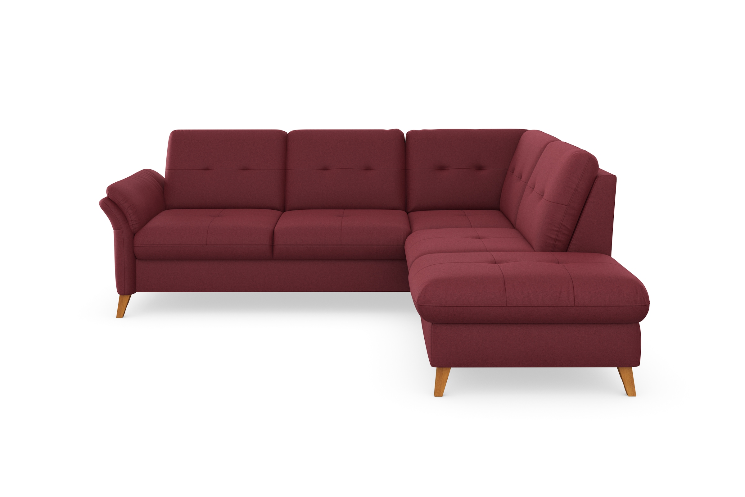 sit&more Ecksofa »Göteborg«, inkl. Sitztiefenverstellung, wahlweise mit Bettfunktion & Bettkasten