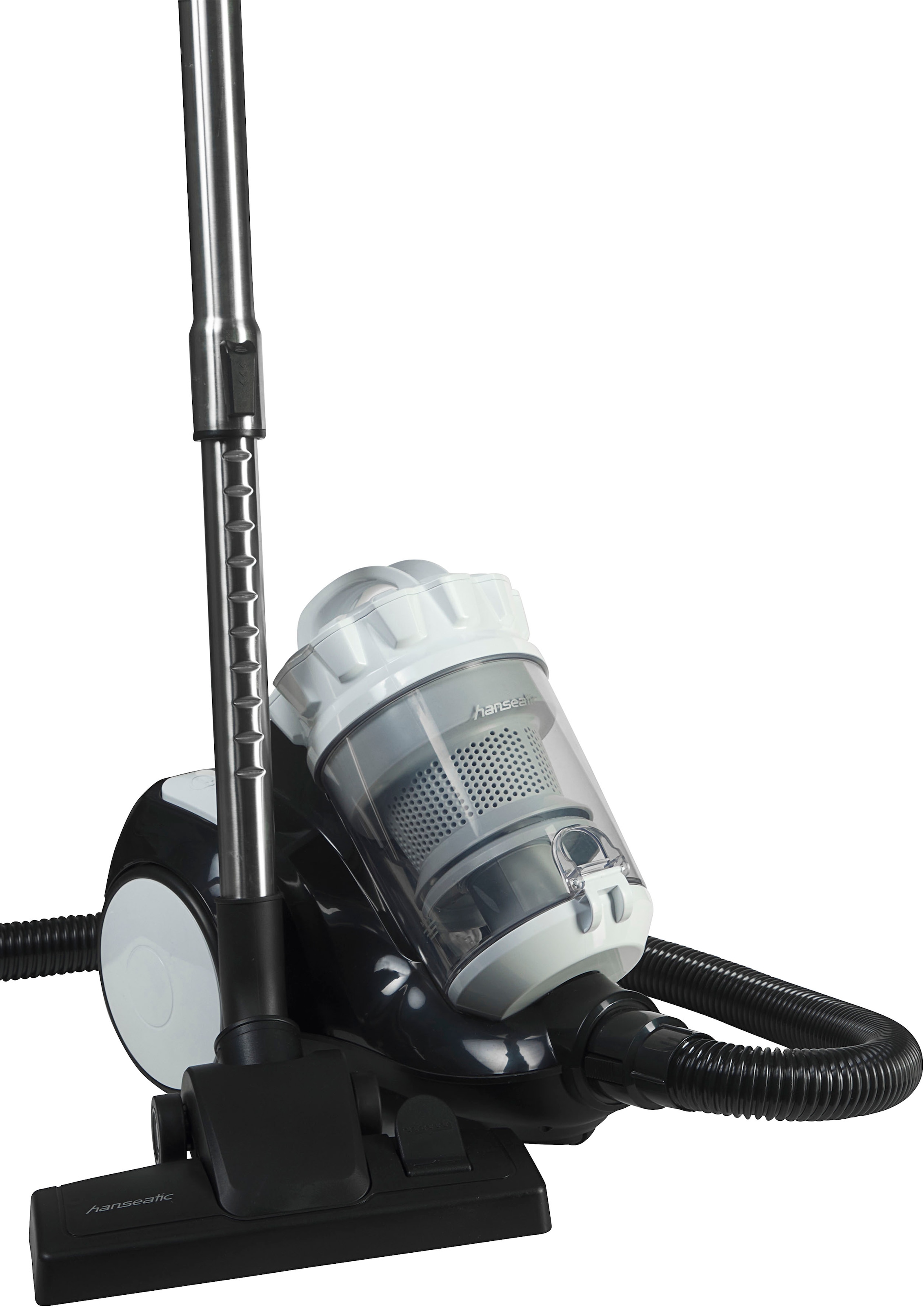 Hanseatic Bodenstaubsauger »Edition 20-CJ132WT-060, hohe Saugkraft dank Zyklonentechnologie«, 600 W, beutellos, Hygienefilter, großes Zubehör mit Turbodüse, 7,5m Radius
