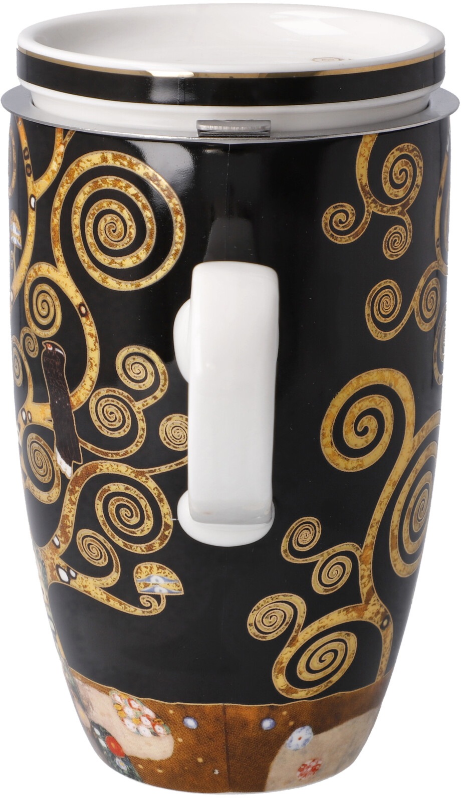 Goebel Tasse »Klimt«, Artis Orbis, Teetasse mit Deckel/Sieb, Gustav Klimt - Der Lebensbaum