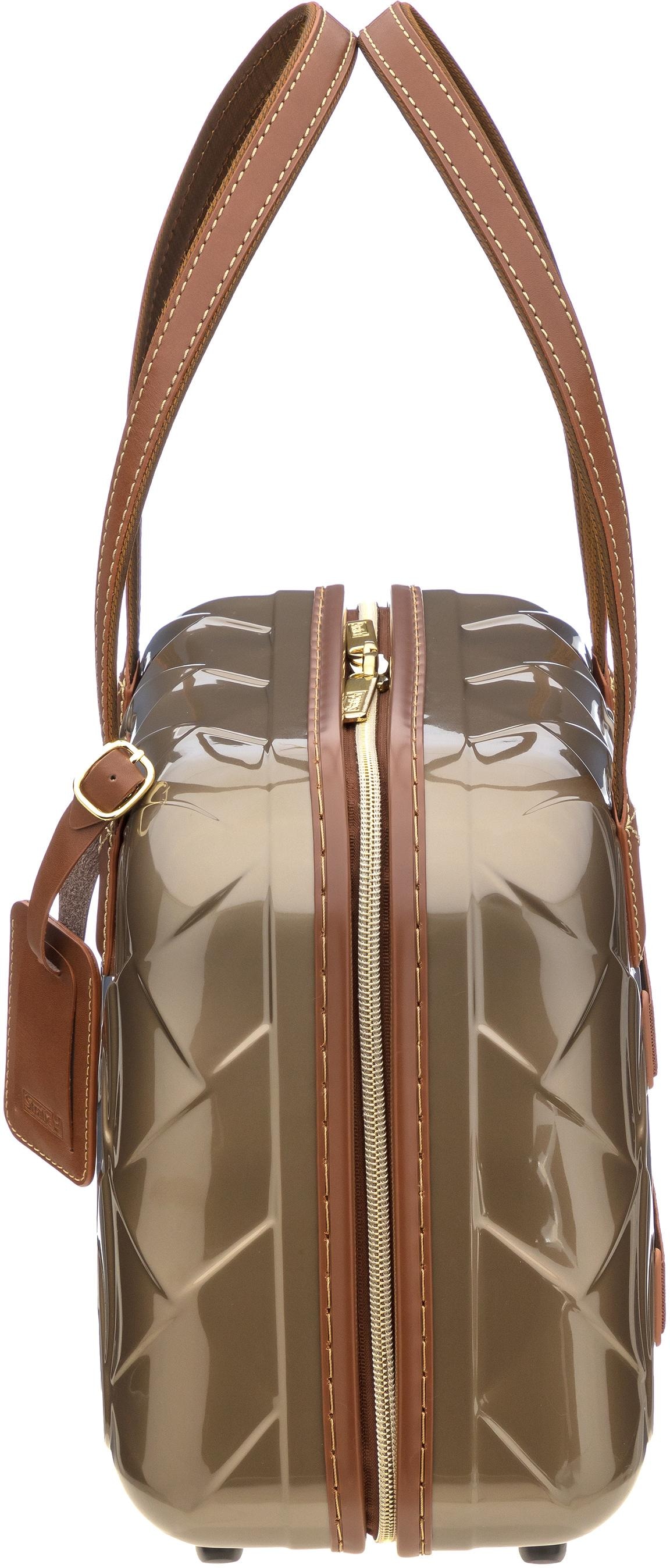 Stratic Beautycase »Beautycase Leather & More«, Handtasche Damen Tasche Damen Henkeltasche