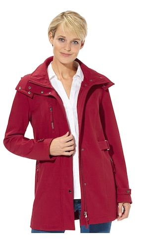 Outdoorjacke, mit Kapuze