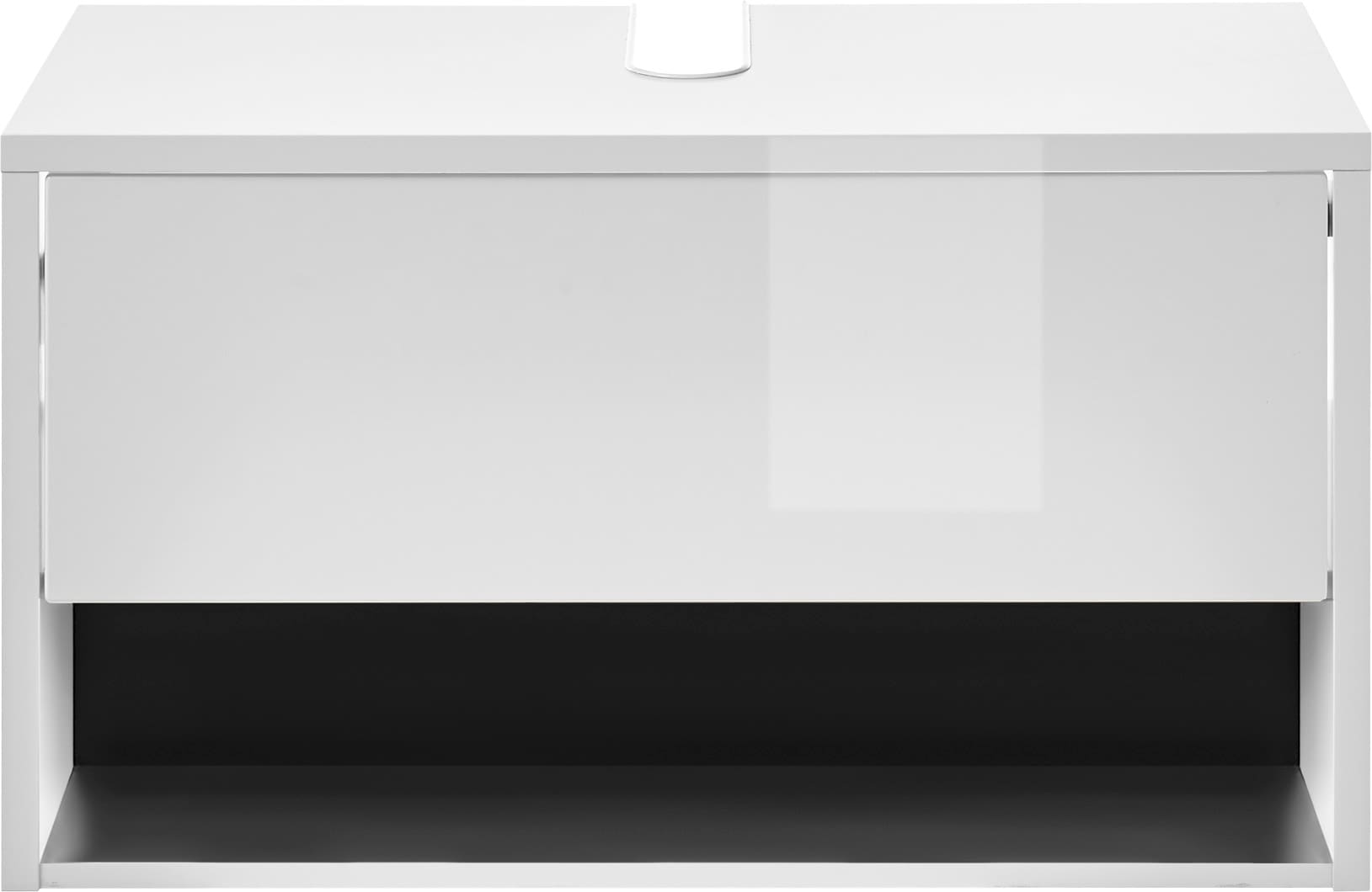 PLACES OF STYLE Badmöbel-Set »Studio Line, Bad im modernen Design, 2-teiliges Badezimmer« 2 Stk. tlg.