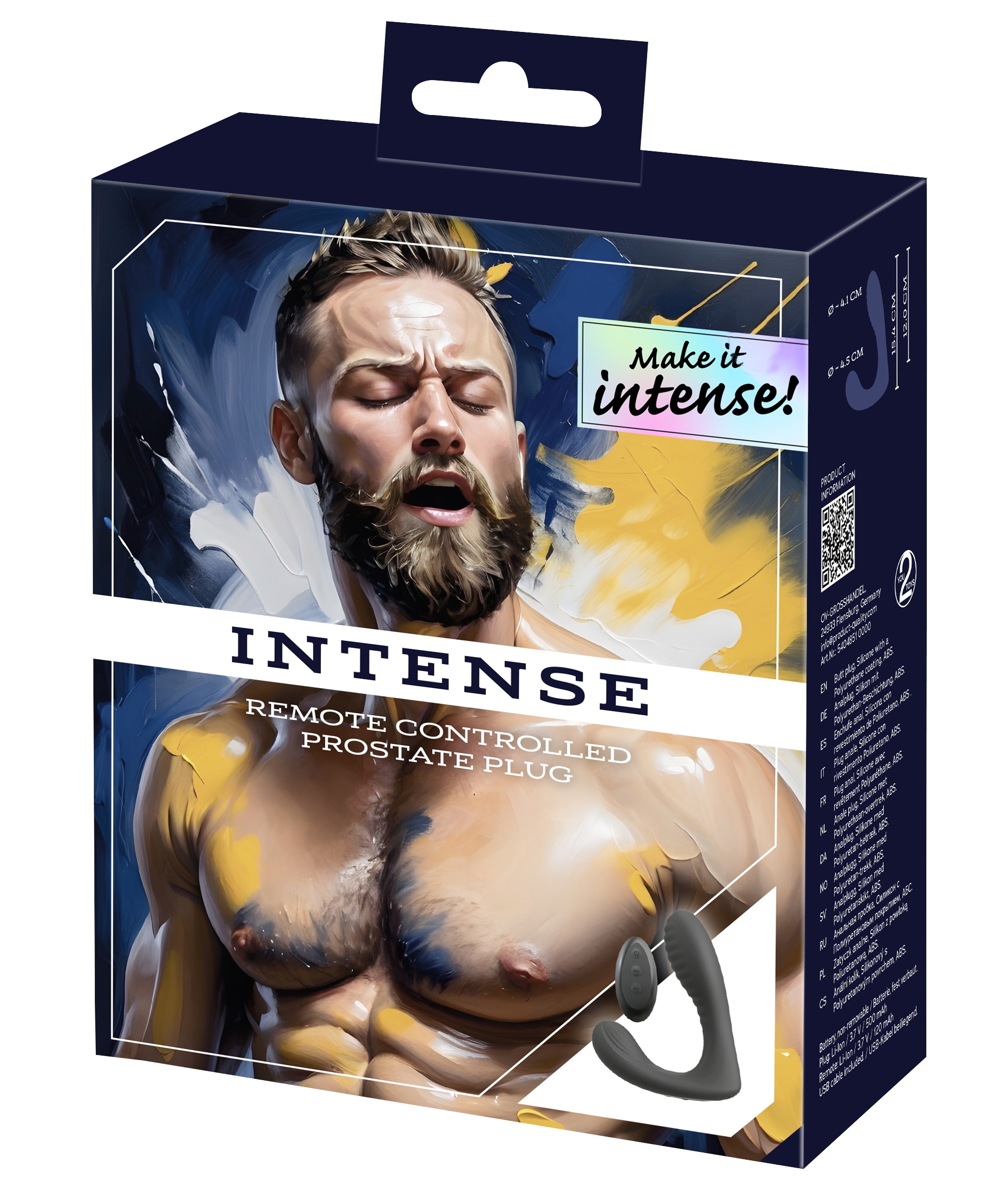 You2Toys Anal-Stimulator »Prostata-Vibrator Intense RC Prostate Plug« ()