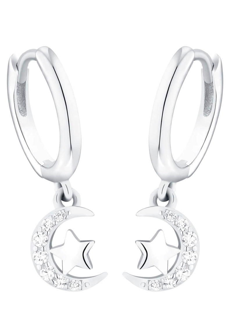 Prinzessin Lillifee Paar Creolen »2035294«, mit Zirkonia (synth.)