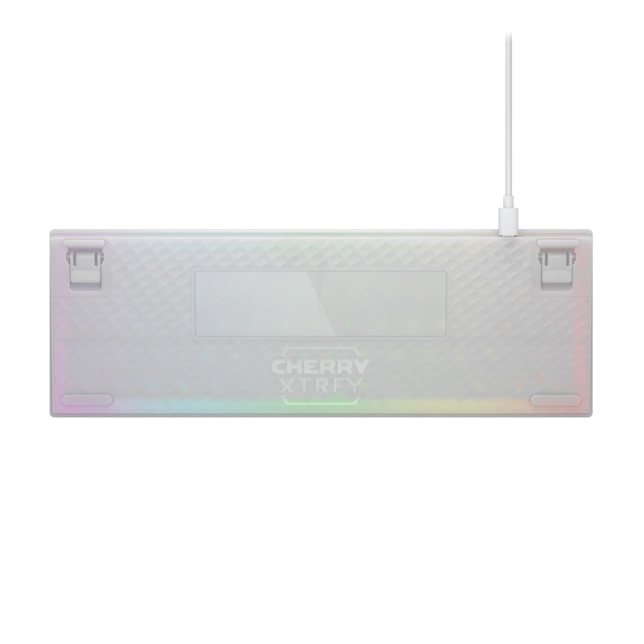 Cherry Xtrfy Gaming-Tastatur »K5V2 65% / DE / WHITE«, (Funktionstasten), Ultra-anpassbar