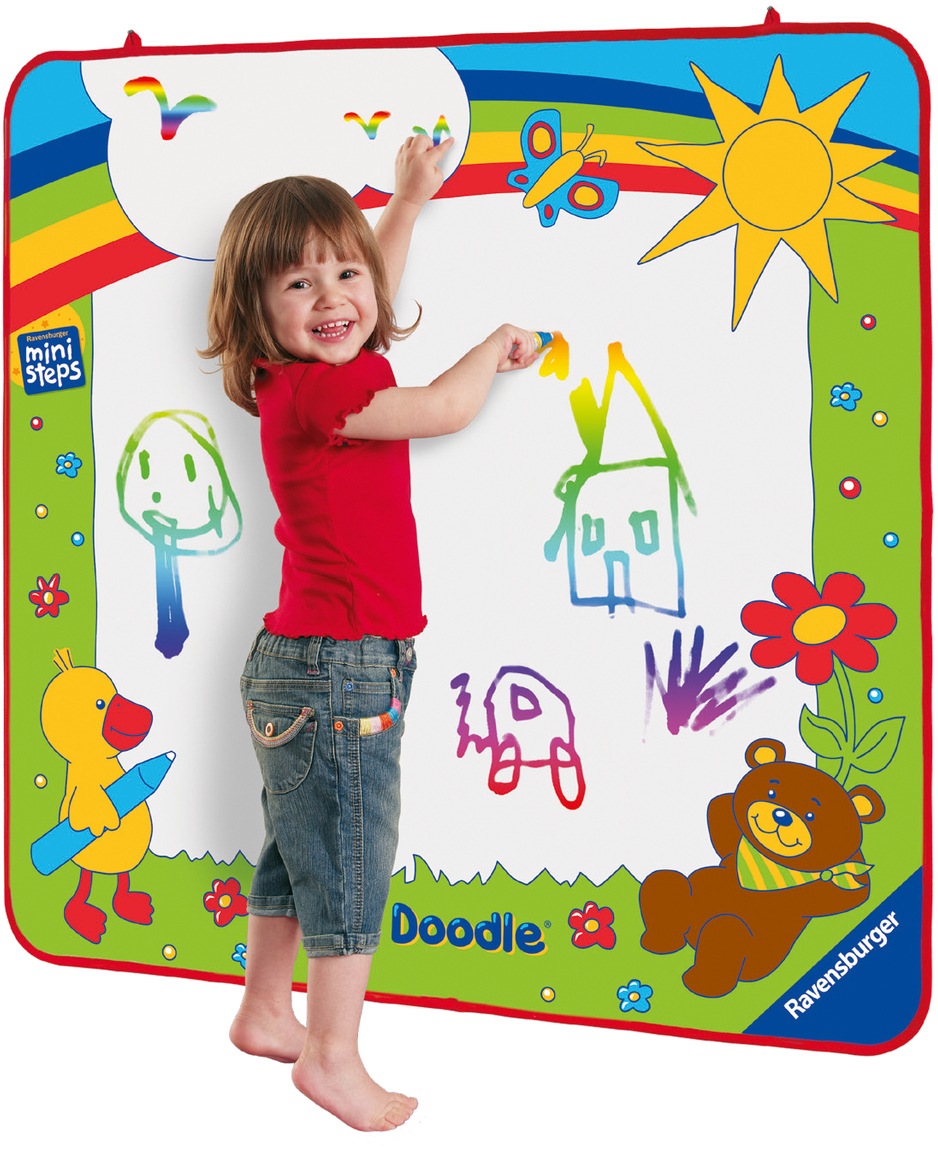 Ravensburger Kreativset »ministeps® Aqua Doodle® XXL Color«, Made in Europe