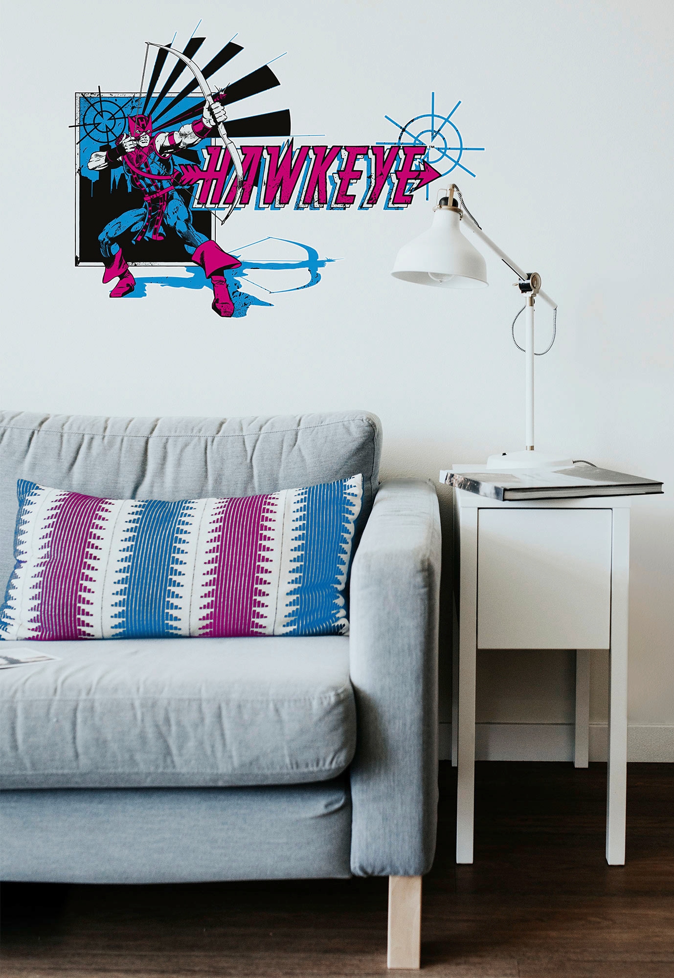 Komar Wandtattoo »Hawkeye Comic Classic«, kaufen XXL selbstklebendes | online mit (1 3 (Breite Höhe), St.), 50x70 Wandtattoo cm Jahren x Garantie