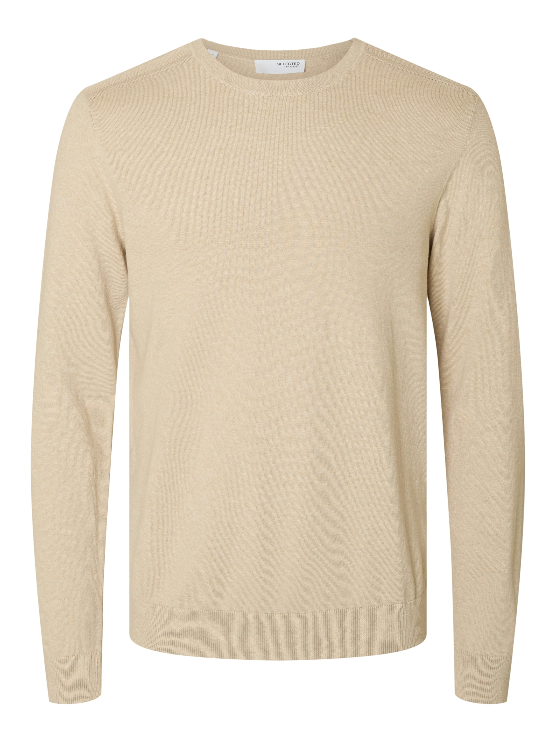 SELECTED HOMME Strickpullover »SLHBERG CREW NECK NOOS«