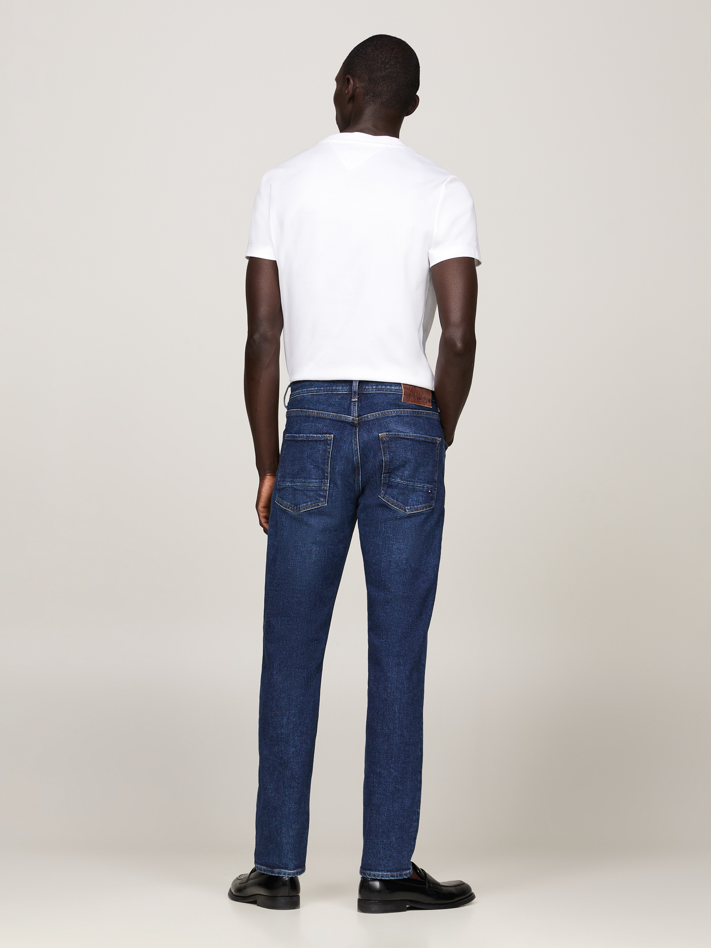 Tommy Hilfiger Straight-Jeans »STRAIGHT DENTON STR CREST INDIGO«