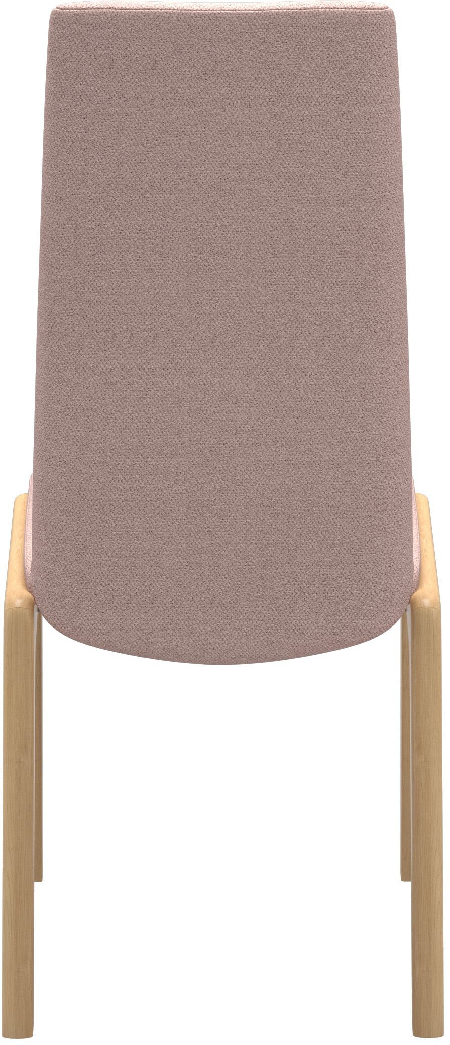 Stressless® Polsterstuhl »Laurel«, ROHLEDER Stoff Q2 FARON, High Back, Größe M, mit abgerundeten Beinen in Eiche natur
