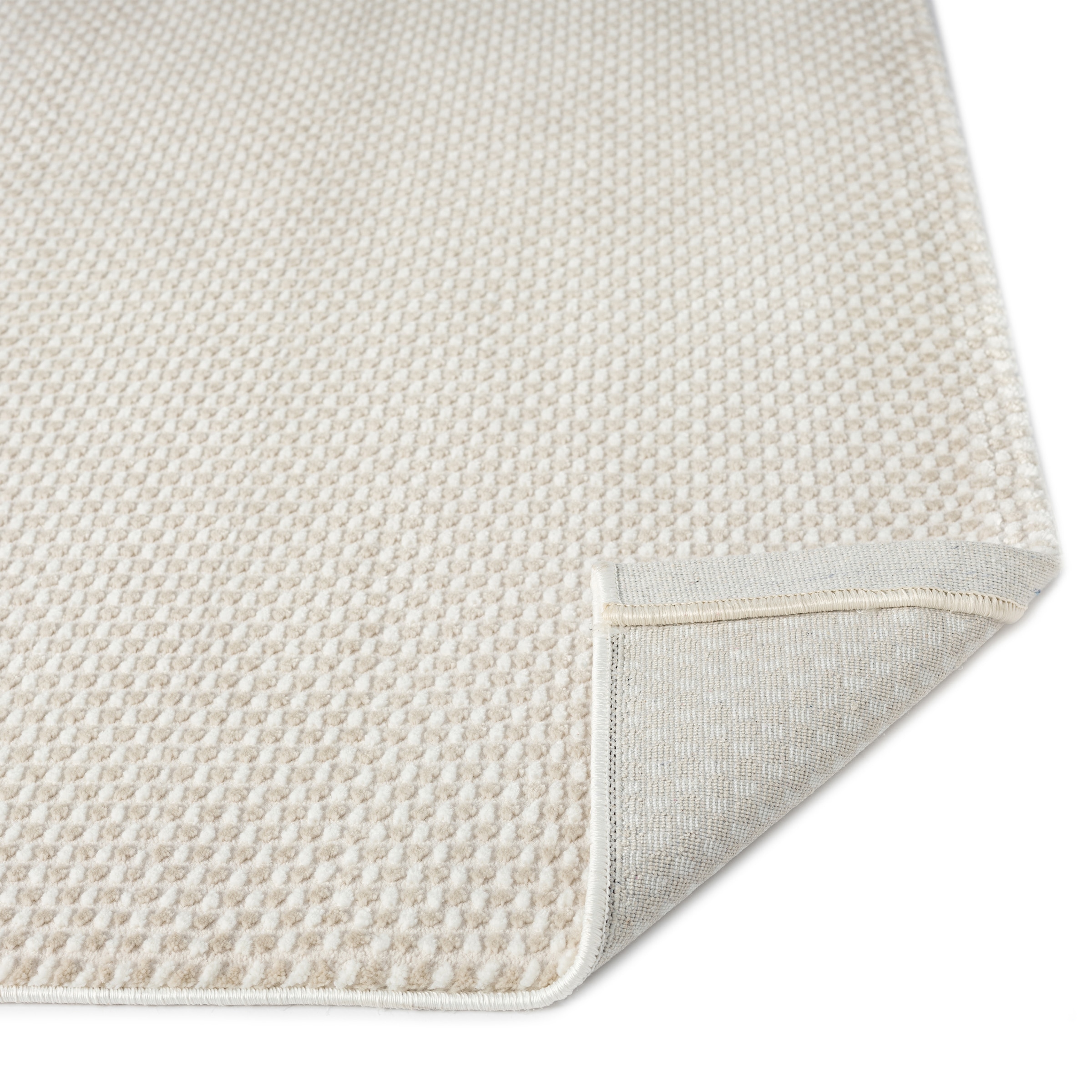 Sehrazat Teppich »Nora 5600 , auch als Läufer« rechteckig 10 mm Höhe Kurzflor, grafisches Hoch Tief  Muster, Wohnzimmer