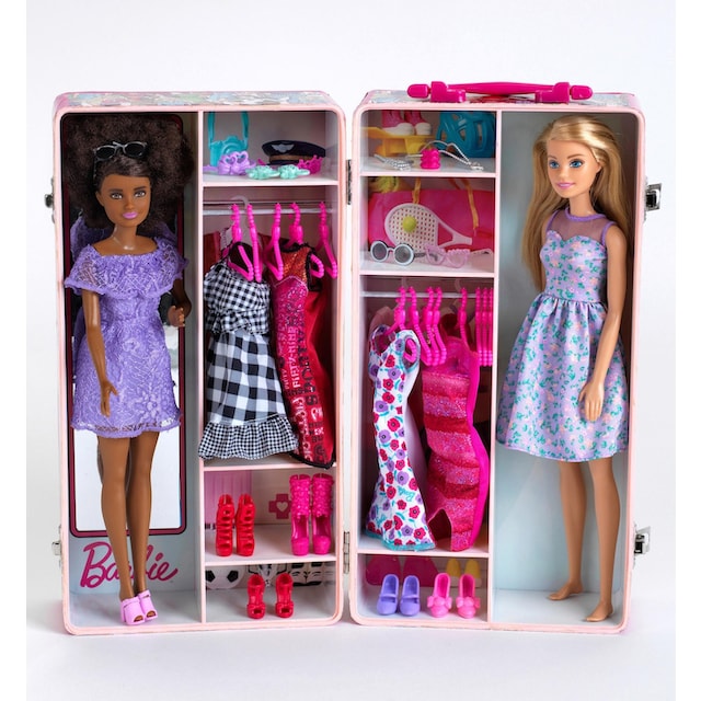 Klein Puppenkleiderschrank »Barbie Schrankkoffer« bei