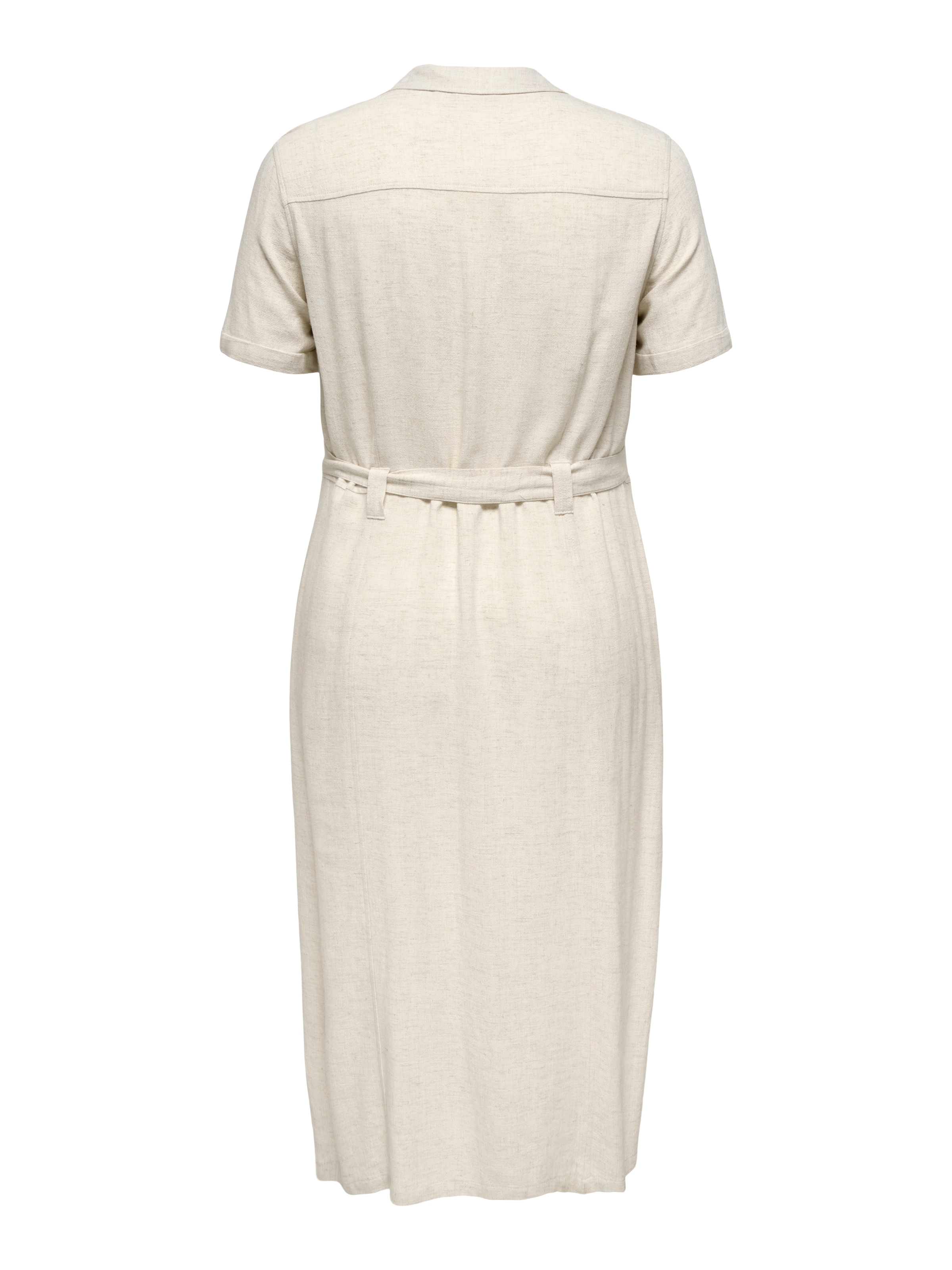 ONLY CARMAKOMA Blusenkleid »CARSIESTA SS LIN BL SHIRT DRESS PNT NOOS«