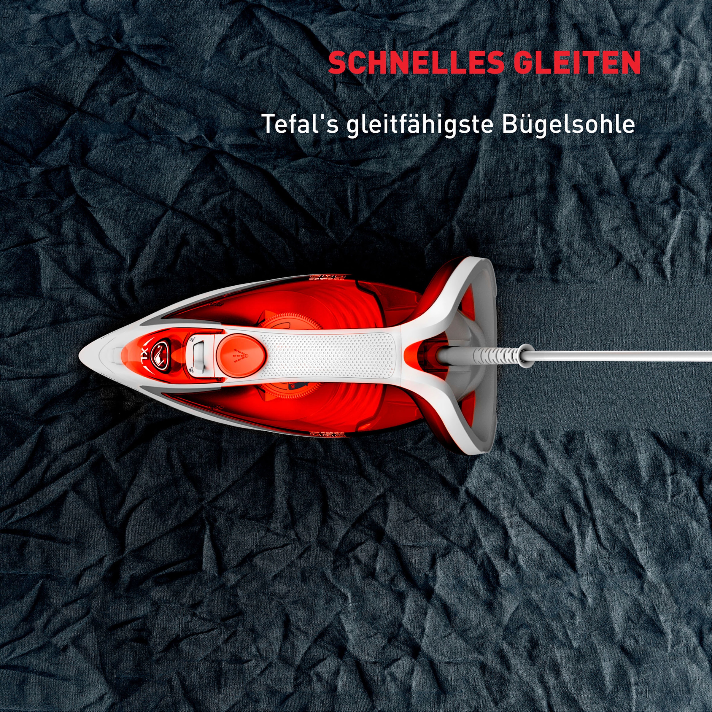 Tefal Dampfbügeleisen »Tefal FV5738 Easygliss Plus«, 2800 W