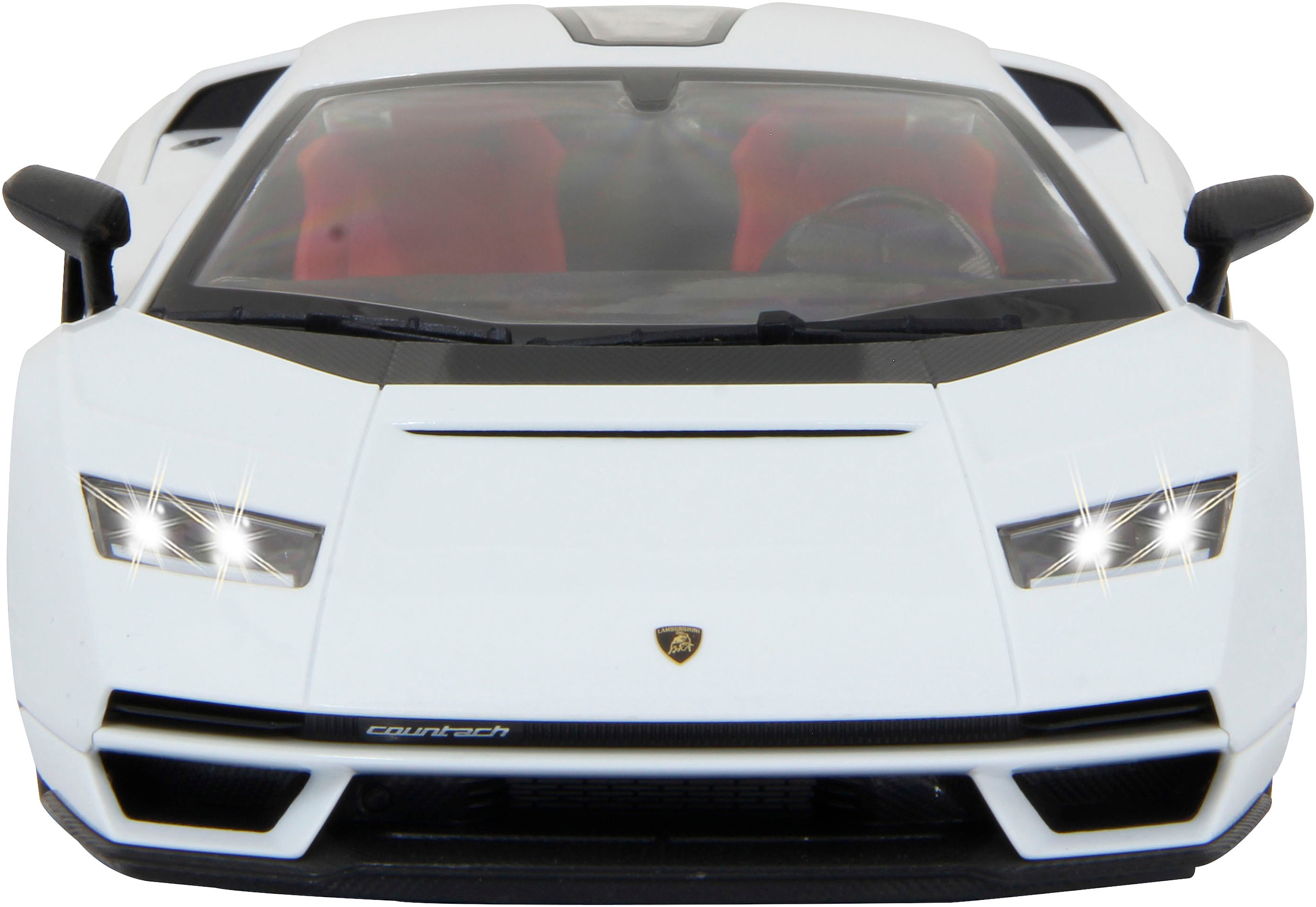 Jamara RC-Auto »Lamborghini Countach LPI 800- 4 weiß 2,4GHz«, mit LED Beleuchtung