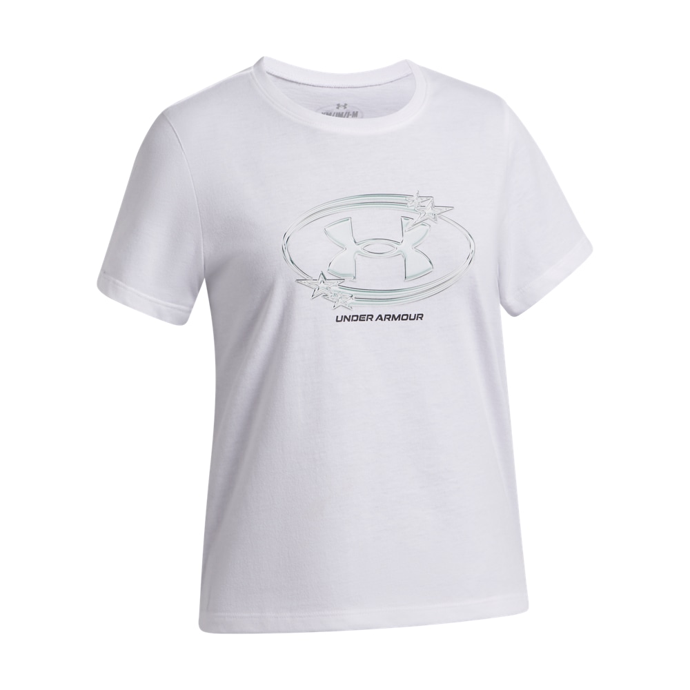 Under Armour® T-Shirt mit geripptem Kragen, aus Baumwolle und Polyester