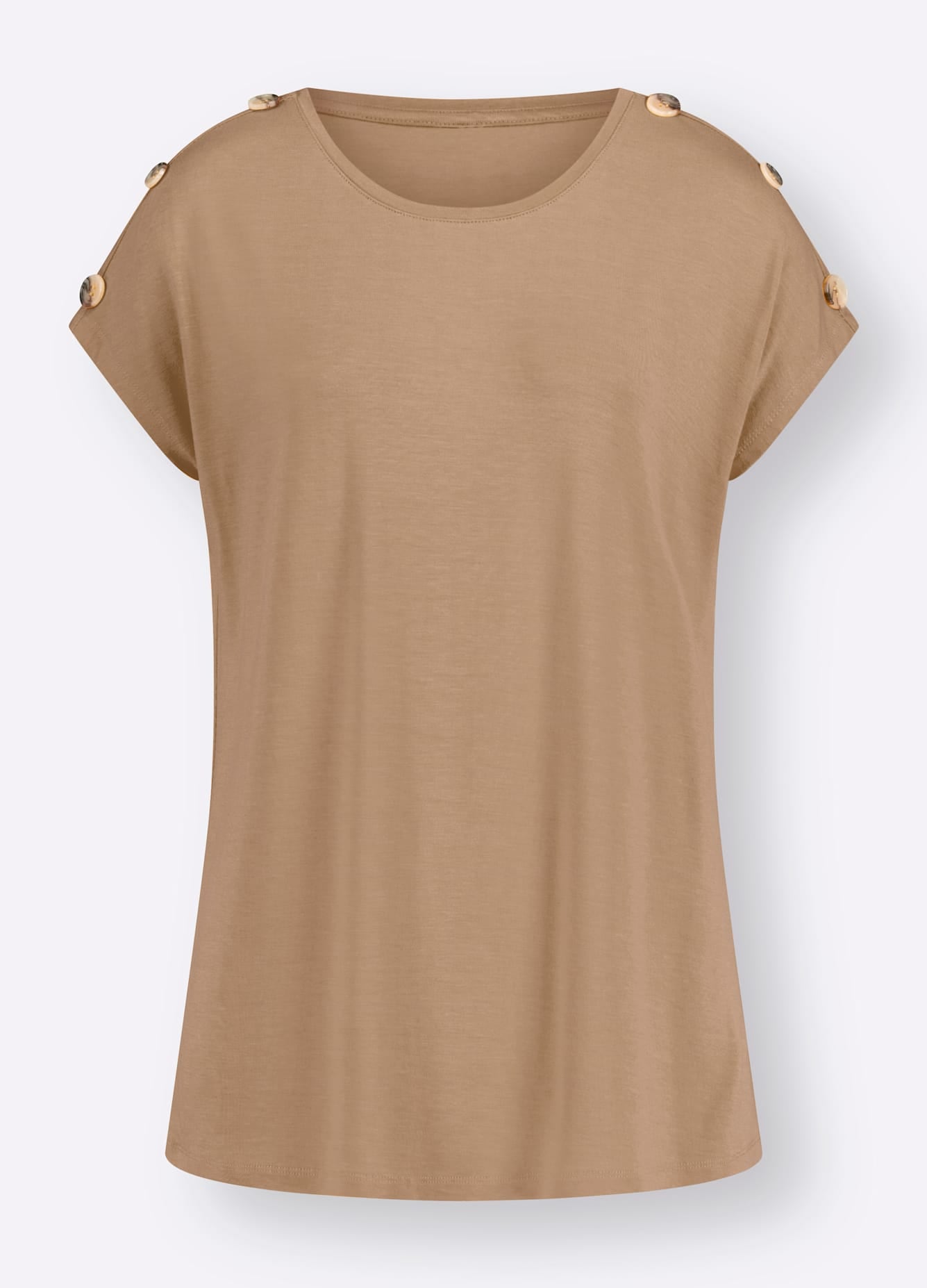 Casual Looks Kurzarmshirt »Shirt«, (1 tlg.)