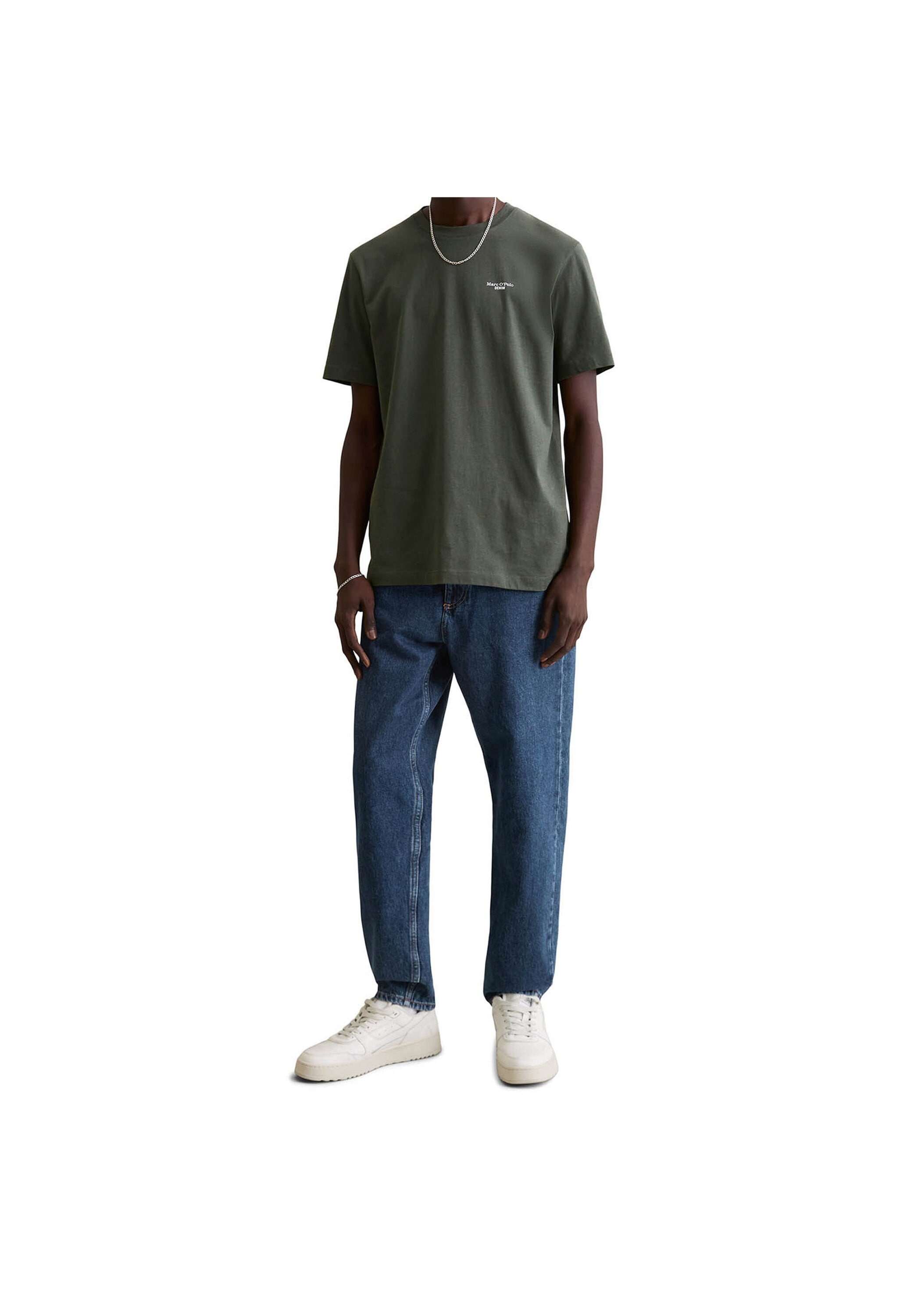 Marc O'Polo DENIM T-Shirt »T-Shirt T-Shirt, SSL, Logo Print, Doubl 2er Pack« 2