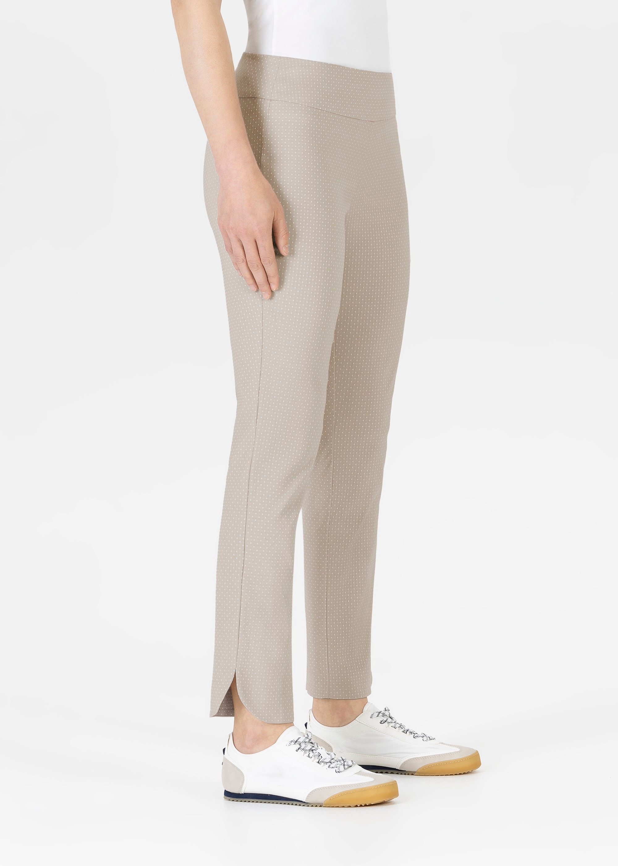 Stehmann Leggings, im gepunktetem Muster