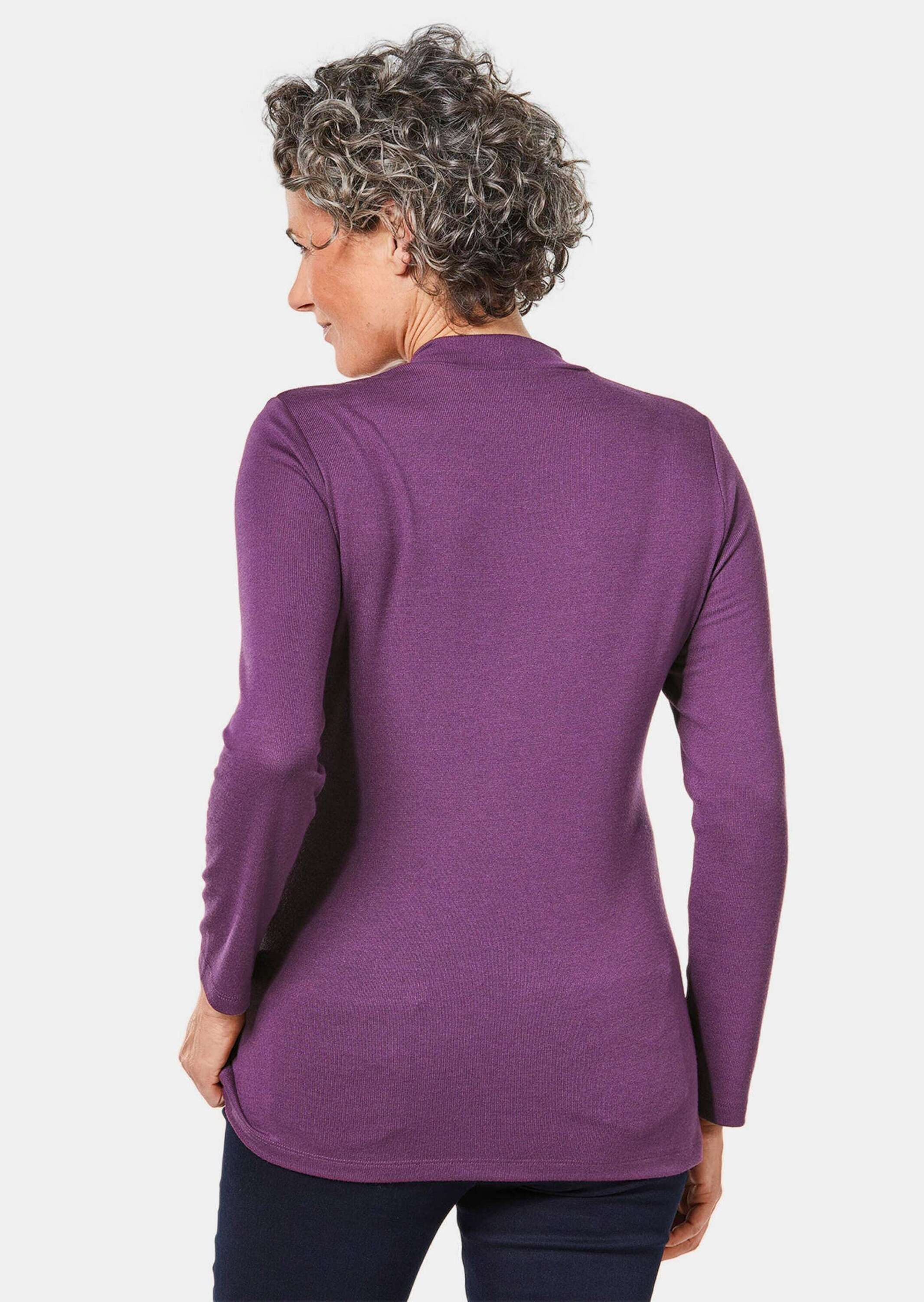 GOLDNER Longpullover »Strickshirt Strickshirt«