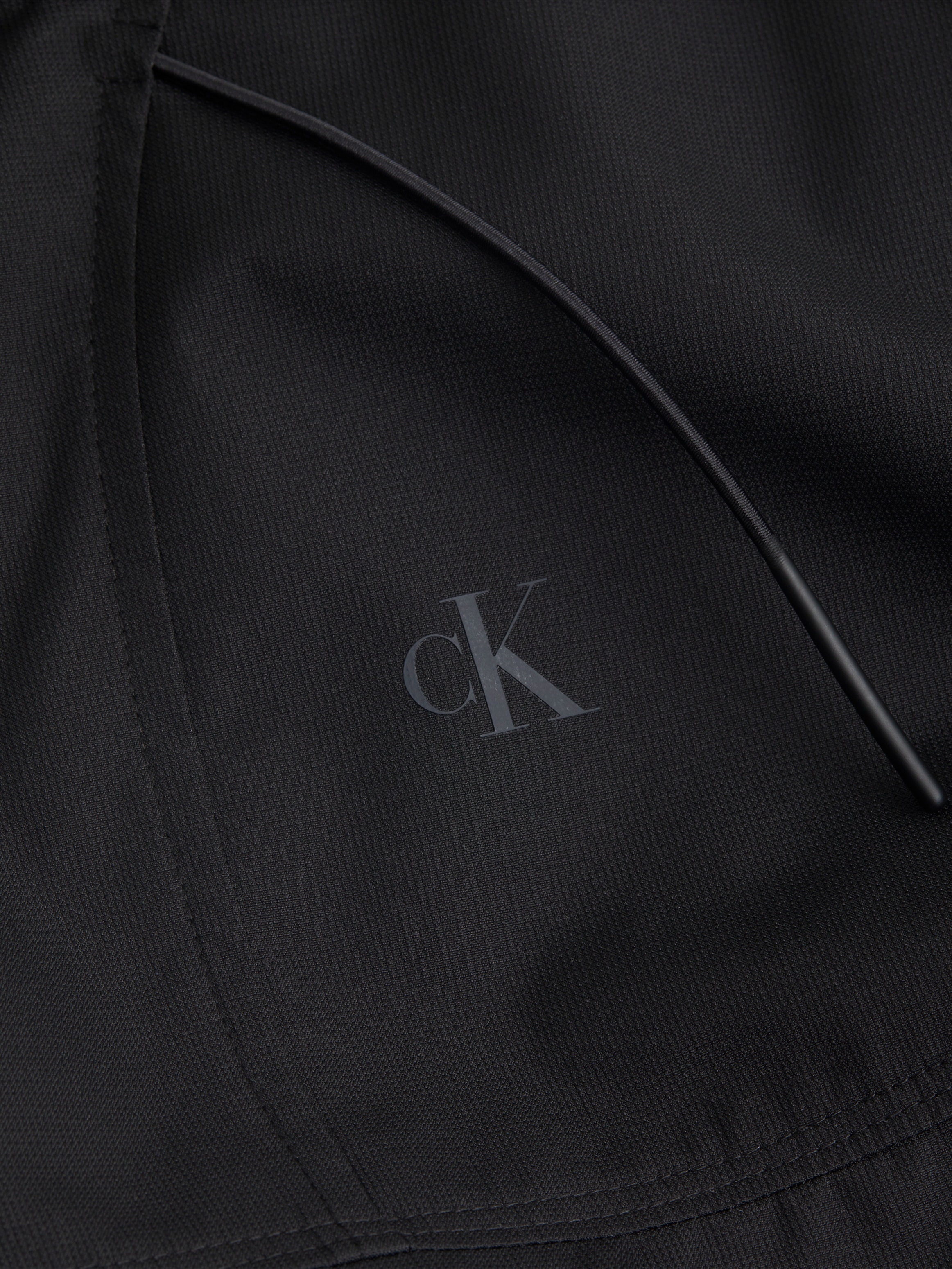 Calvin Klein Jeans Allwetterjacke »TECHNICAL JACKET«, mit Kapuze, Logodruck, Eingriffstaschen