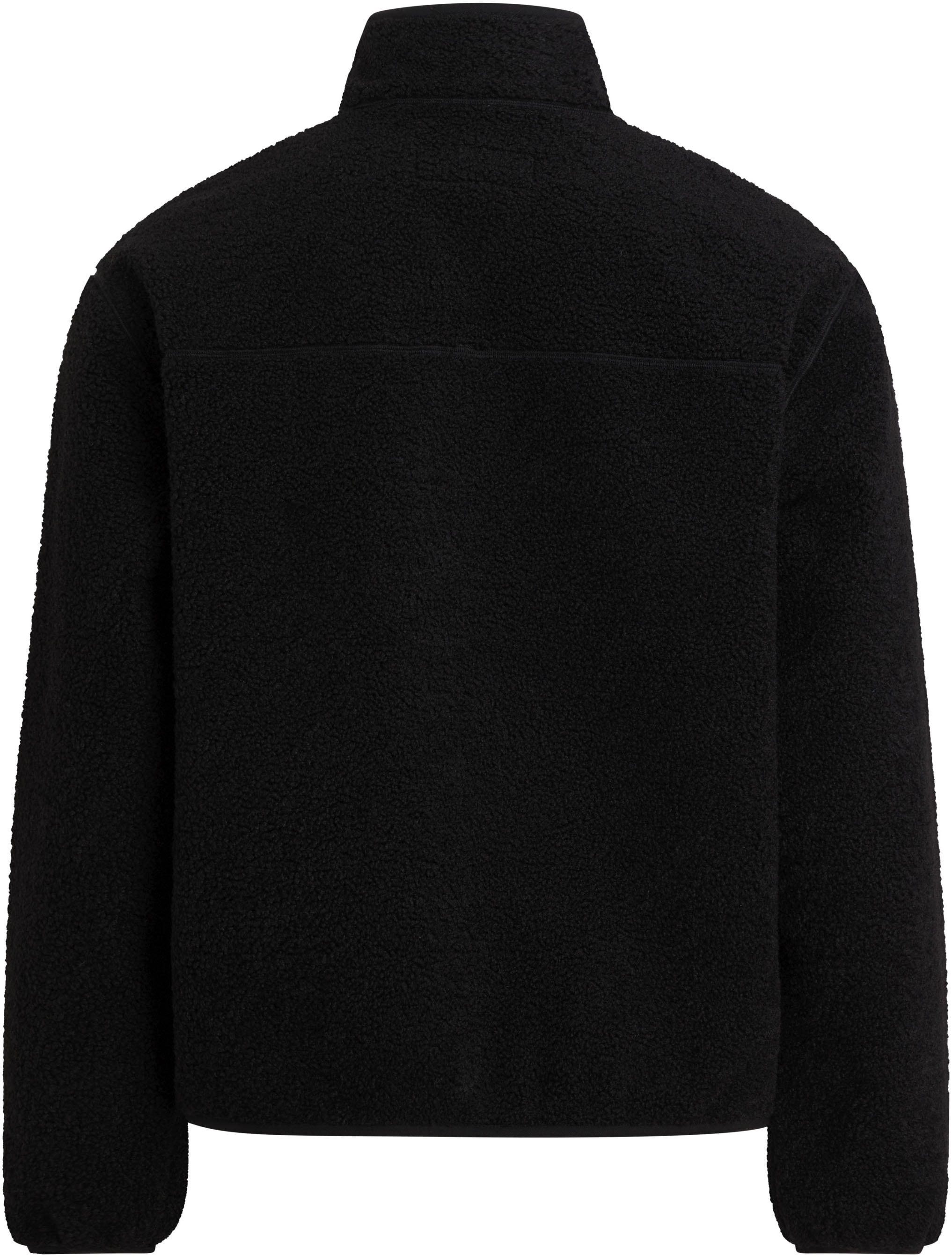 Calvin Klein Jeans Plüschjacke »HALF ZIP SHERPA«, mit Logoschriftzug