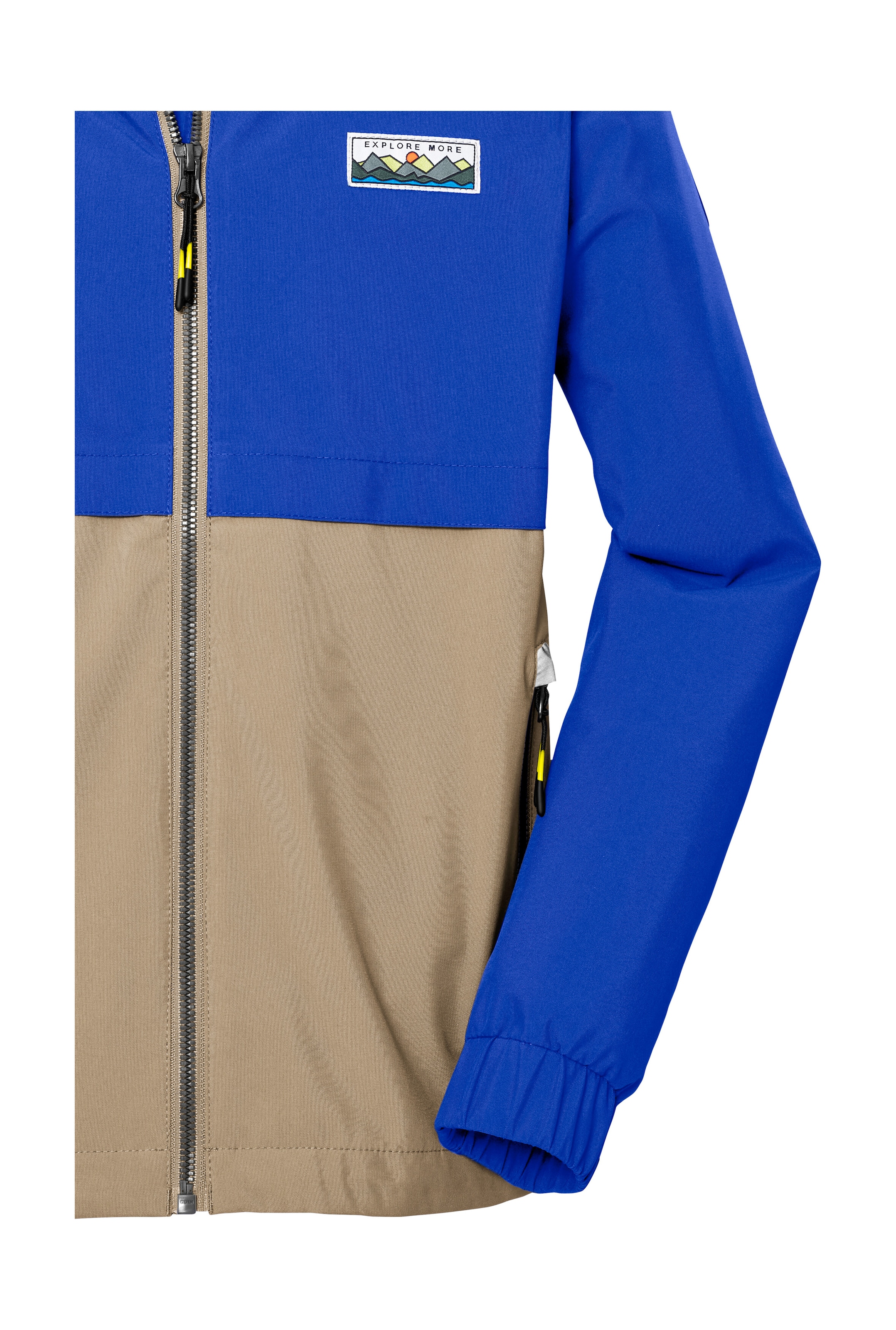 Killtec Funktionsjacke »KOS 141 BYS JCKT«, Wasserdichte Kinderjacke, Colourblock, reflektierend