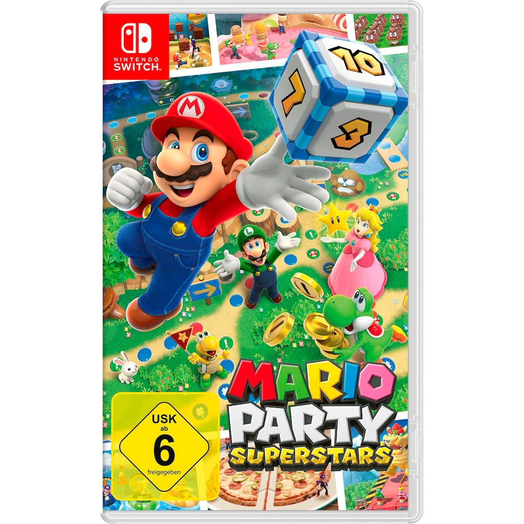 Nintendo Switch Konsolen-Set, inkl. Mario Party Superstars + Mitgliedschaft Nintendo Switch Online
