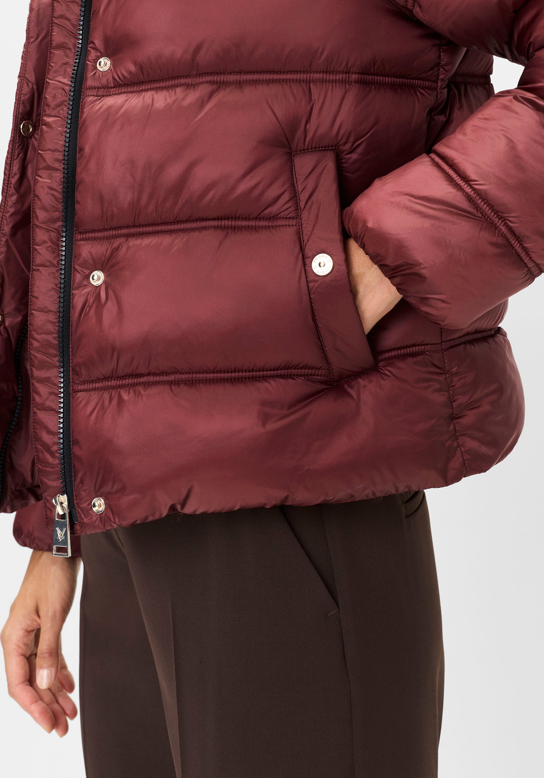 Fuchs Schmitt Steppjacke »Steppjacke« ohne Kapuze mit Eingrifftaschen an der Seite