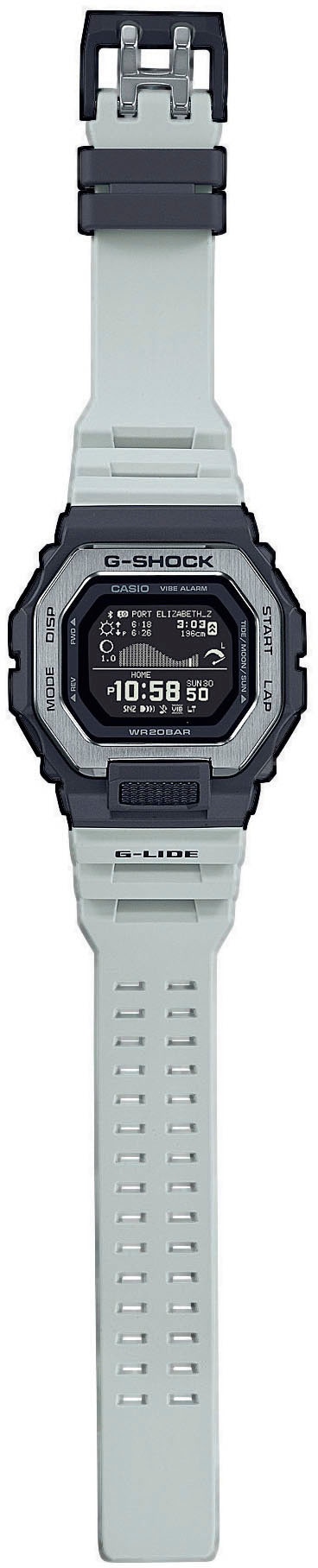 CASIO G-SHOCK Smartwatch, Armbanduhr, Herrenuhr, Bluetooth, Stoppfunktion, Mondphase)