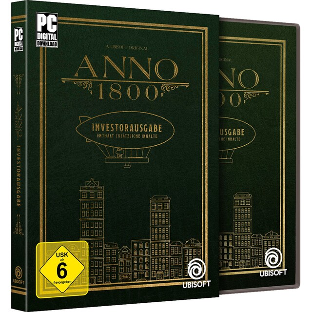 Ubisoft Spielesoftware Anno 1800 Investorausgabe Pc Code In A Box Auf Raten Kaufen Universal At Ubisoft Spielesoftware Anno 1800 Investorausgabe Pc Code In A Box Auf Raten Kaufen Universal At