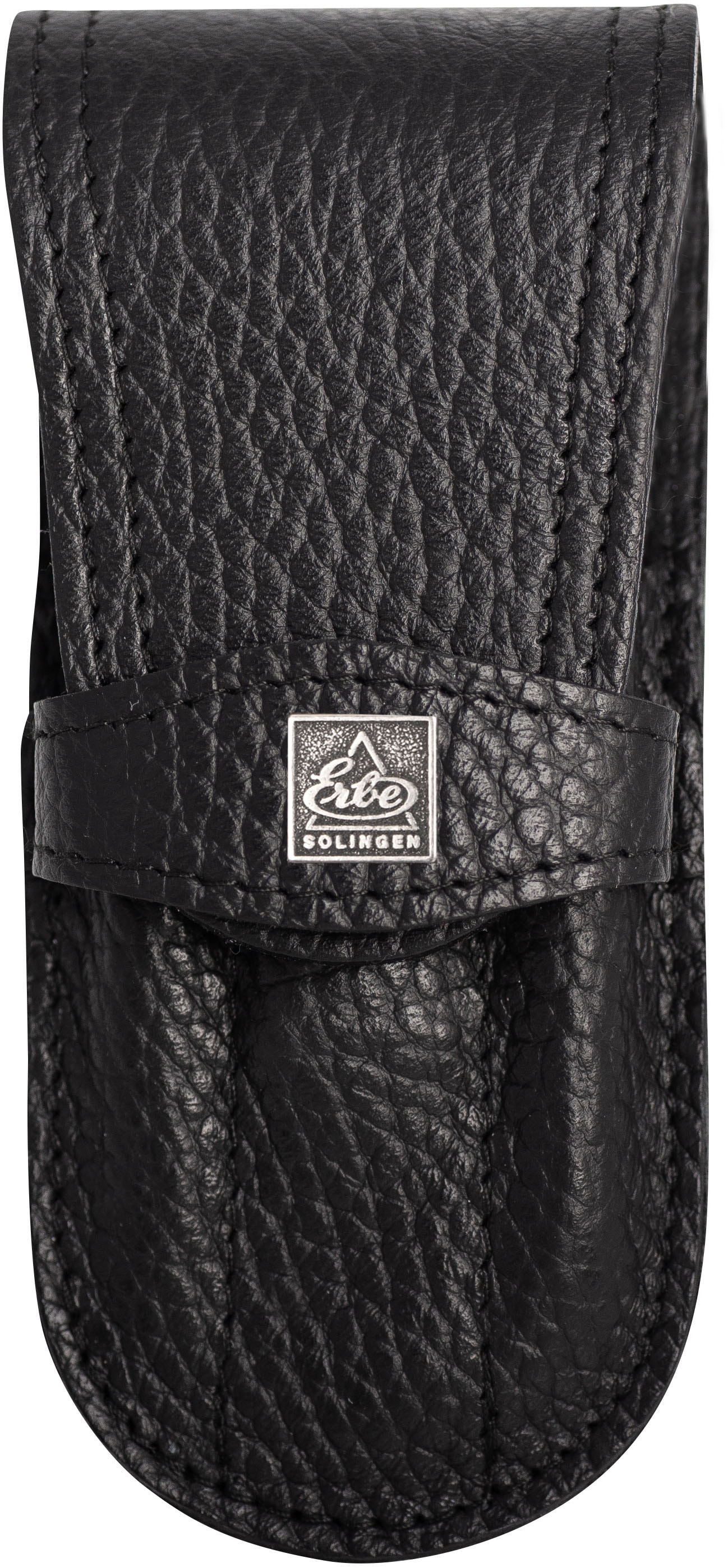 ERBE Maniküre-Etui »ERBE Maniküre Set Steck-Etui Serie "Piemont", schwarz, 4-tlg., Inox«, Echtleder, rostfreie Instrumente, Hergestellt in Solingen/Deutschland