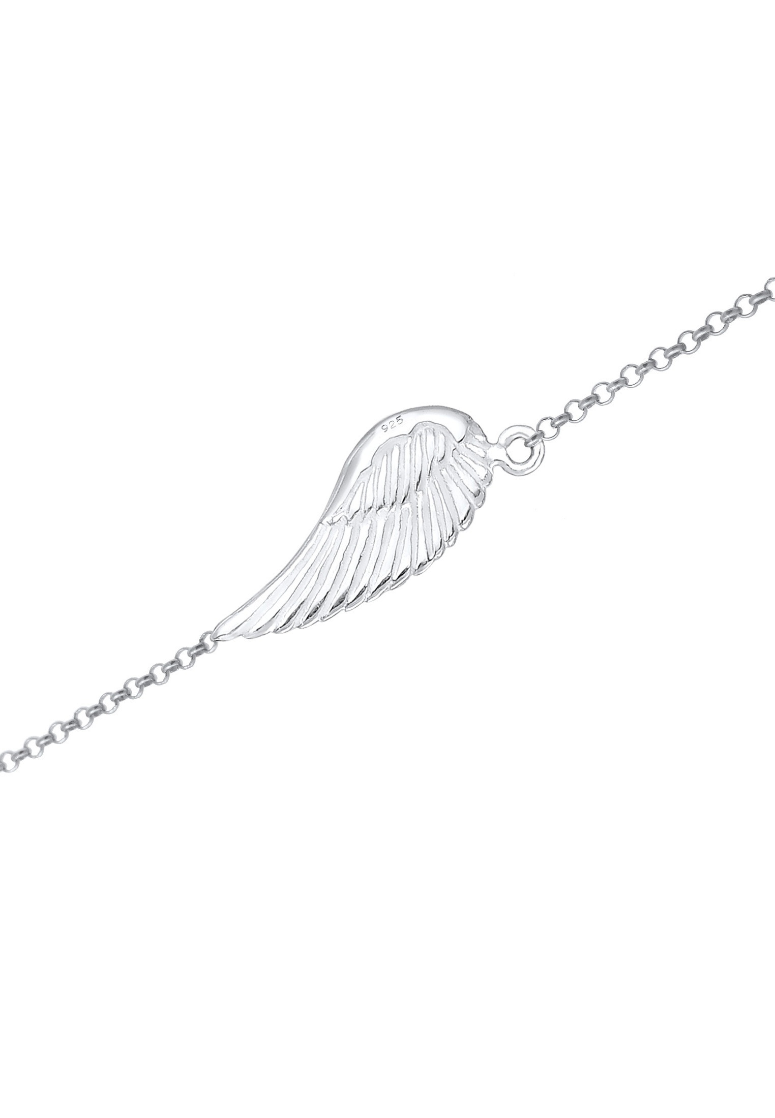 Elli Armkette »Armband Flügel Schutzengel Engel 925 Silber«