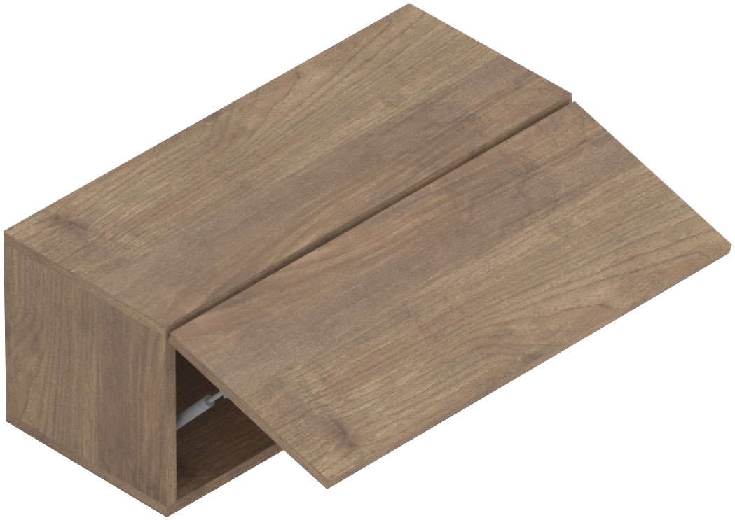 INOSIGN Hängevitrine »Infinity Breite 69 cm, Höhe 29 cm, Hängeschrank mit 1 Klappe,«, Wandschrank waagerecht zu hängen, verschiedene Farben