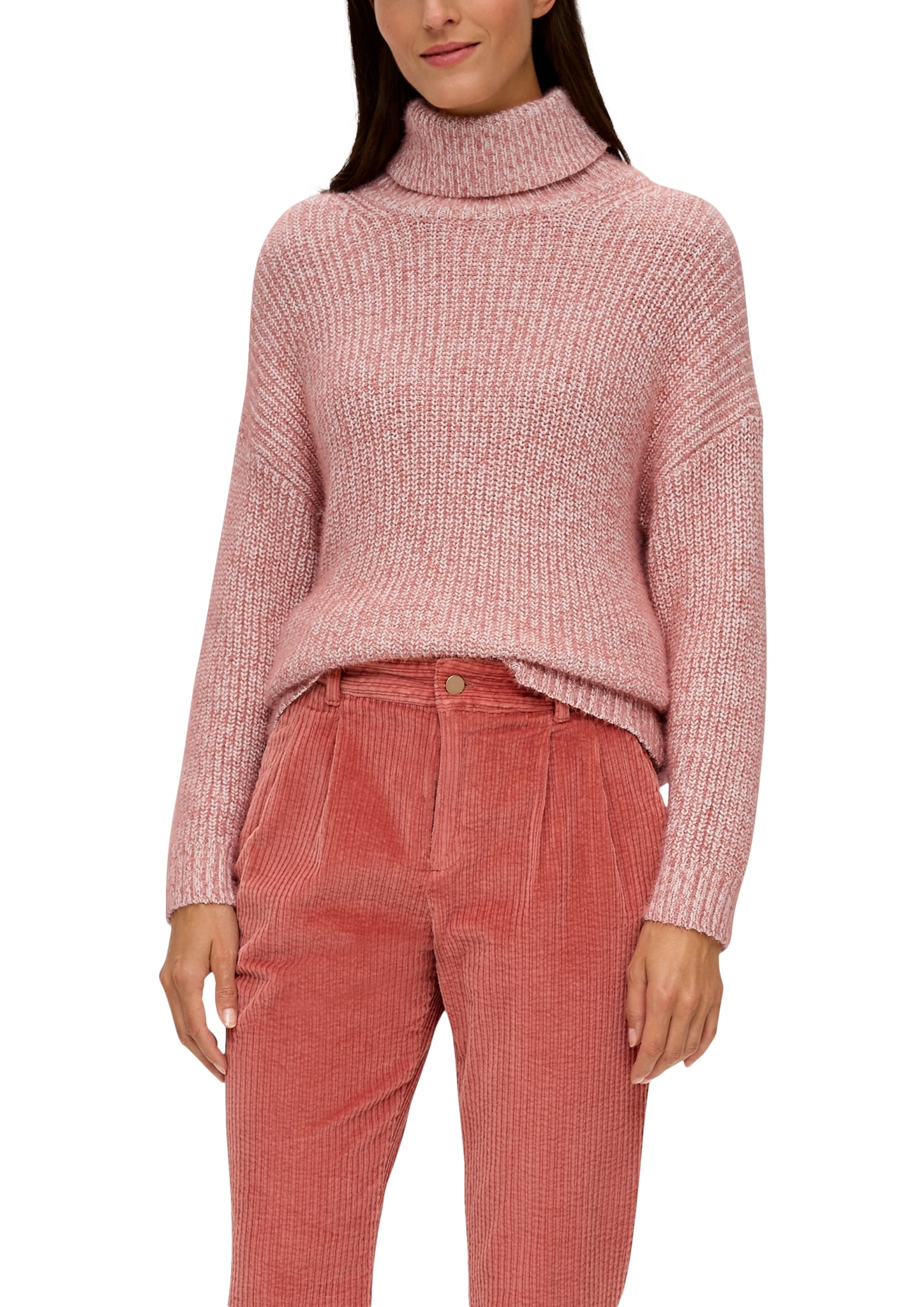 ♕ s.Oliver bei Rollkragen mit Strickpullover,