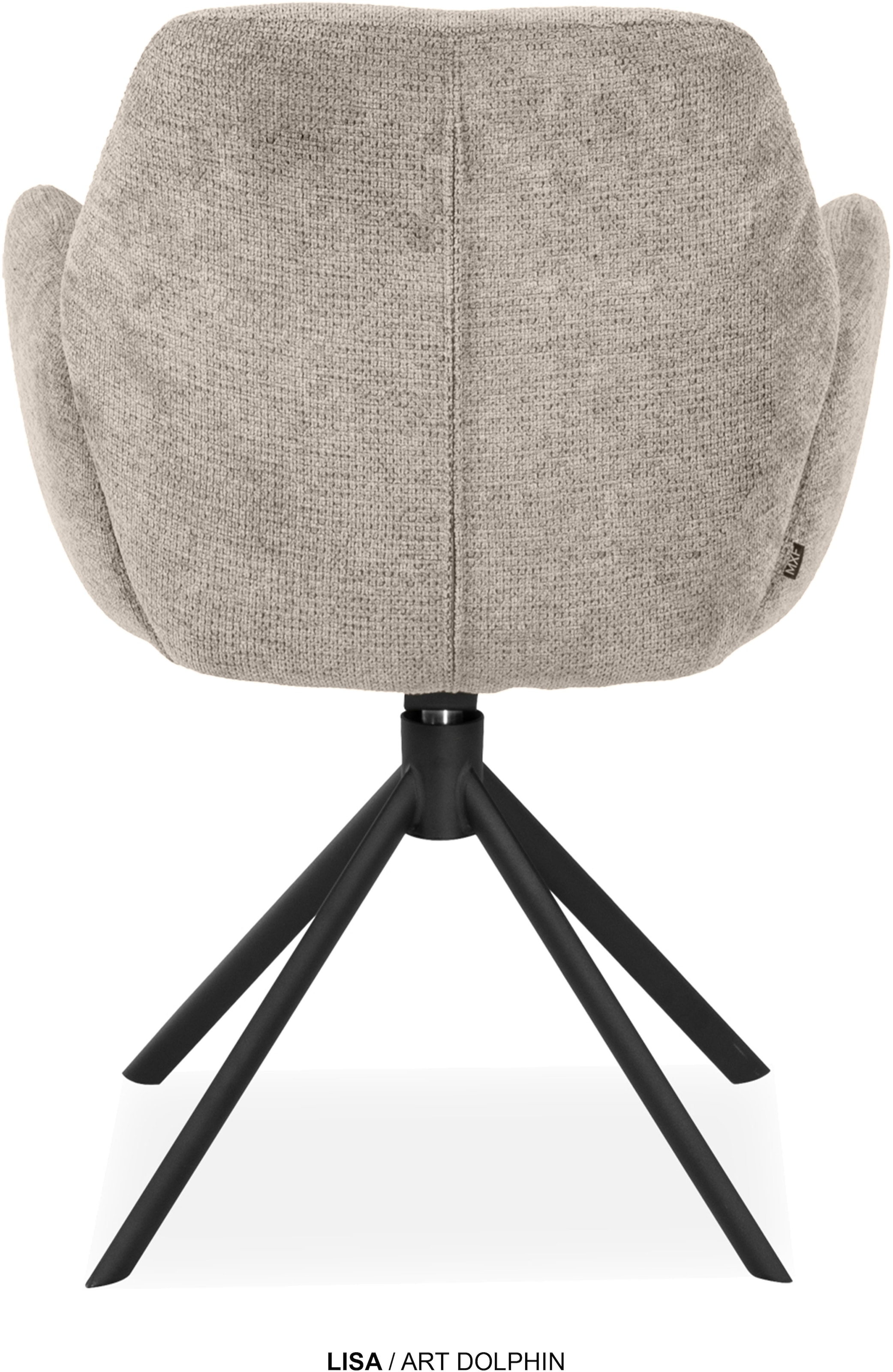 OMG Design Esszimmerstuhl »Lisa« (Set) 1 Stk.Drehstuhl mit auto-return, Armlehnenstuhl