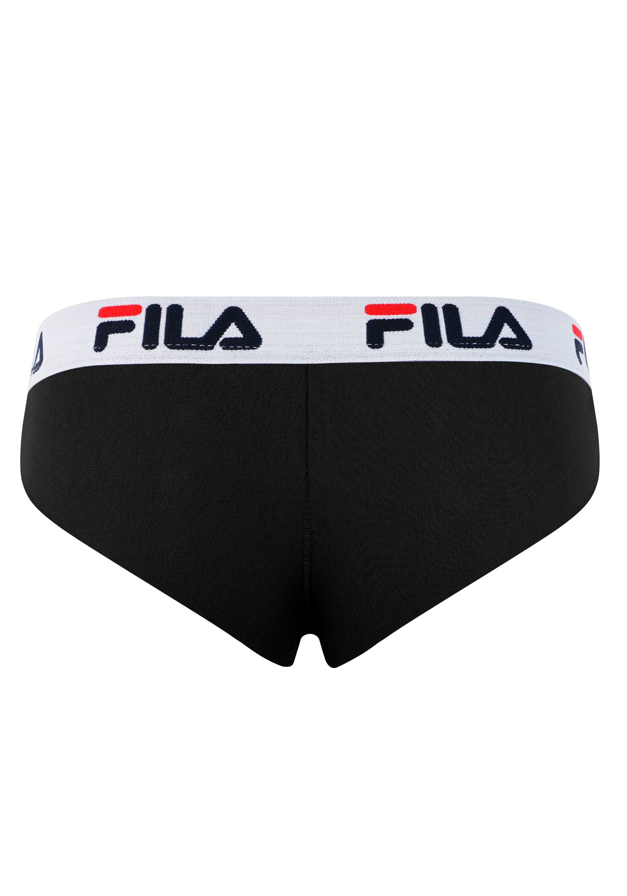 Fila Brasilslip »WOMAN BRAZILIAN SLIP«, (3er Pack), elastischer Logobund