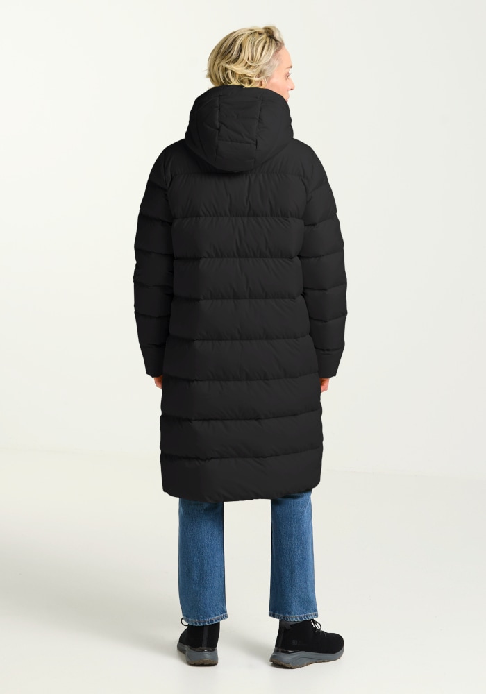 Jack Wolfskin Daunenmantel »FROZEN PALACE COAT W RDS« mit wärmender Daunenfüllung aus Entendaune und Federn, winddicht