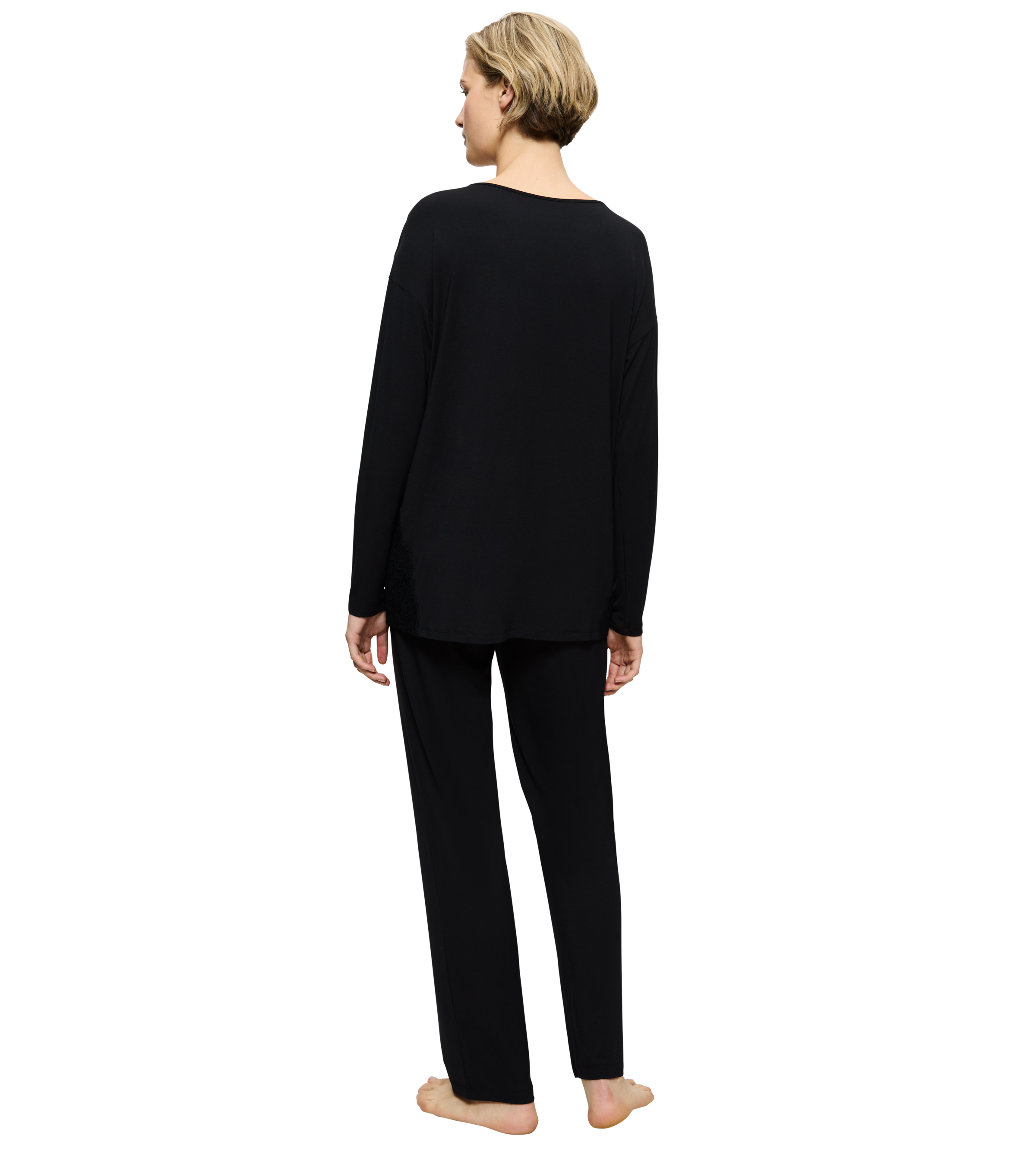 Triumph Pyjama »Timeless Sensuality PK LSL« 2 Stk. tlg., atumgsaktiv und weich