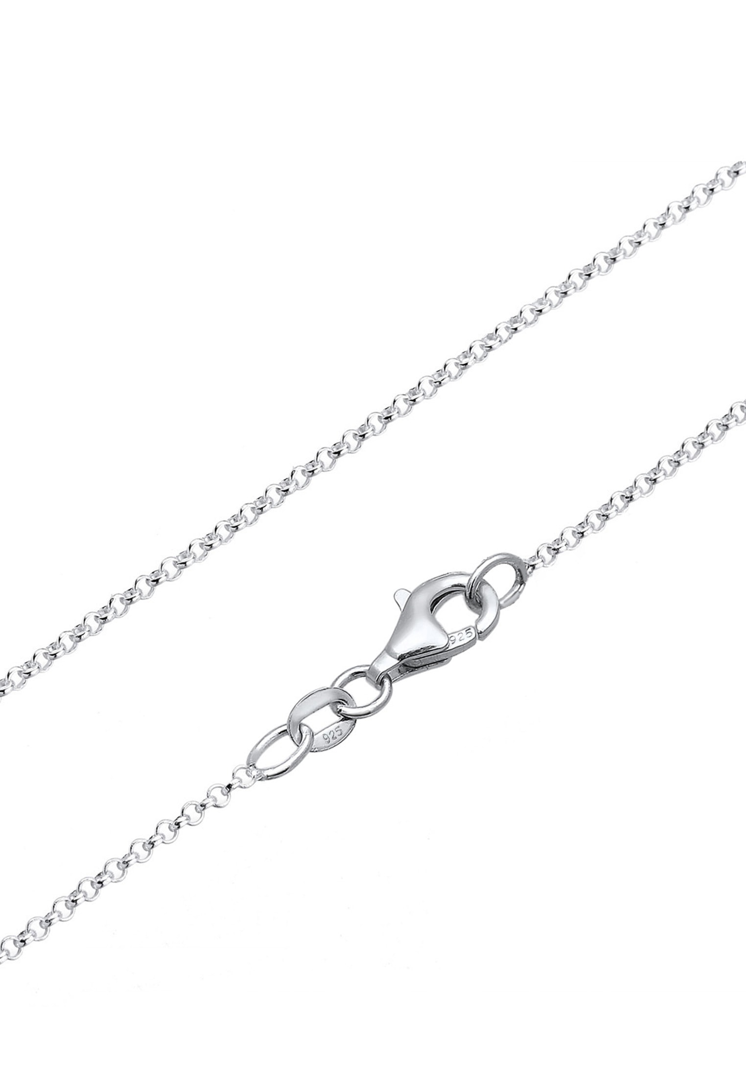 Elli Lange Kette »Halskette Kleeblatt Glücksbringer 925 Sterling Silber«