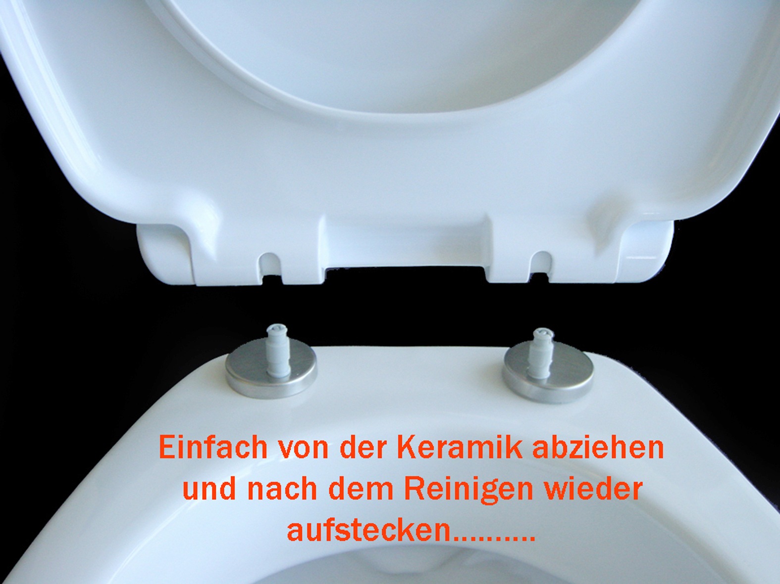 ADOB WC-Sitz »Koh Samui«, Absenkautomatik, zur Reinigung abnehmbar
