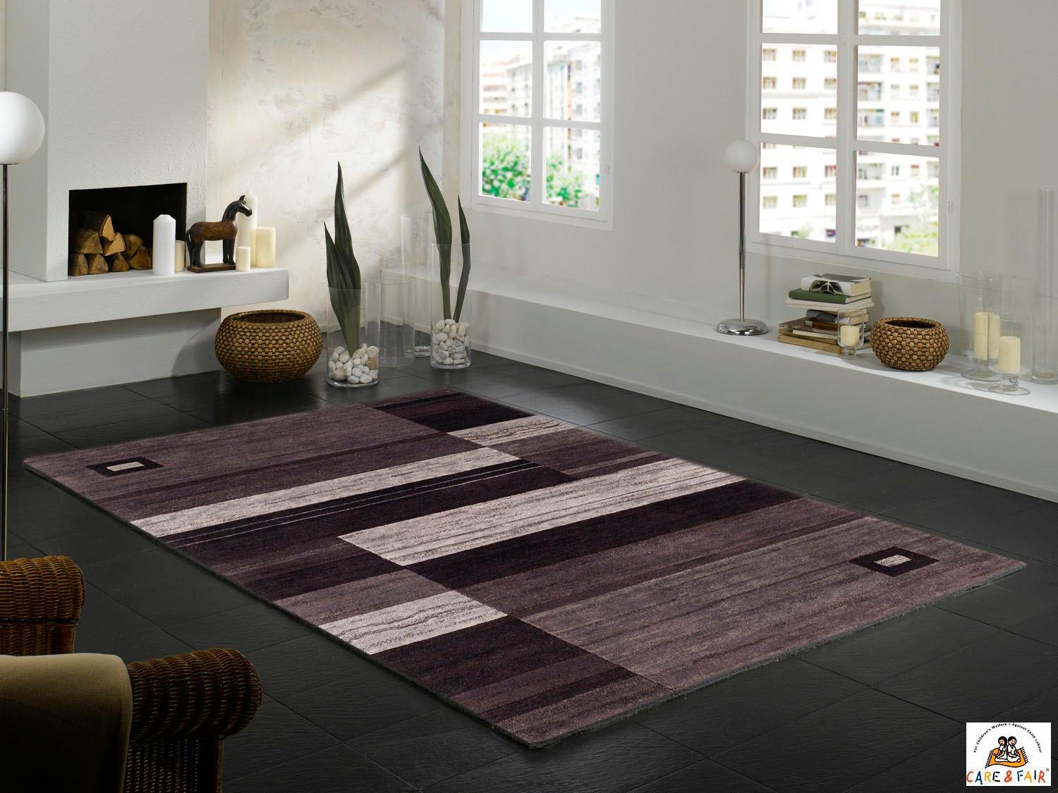 OCI DIE TEPPICHMARKE Teppich »Kandu Allover« rechteckig 8 mm Höhe handgeknüpft, Wohnzimmer