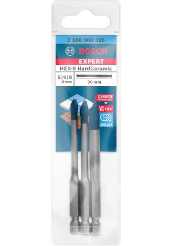 Bosch Professional Bohrersatz »EXPERT HardCeramic HEX-9«, (Set, 3 tlg.), 5/6/8 mm kaufen